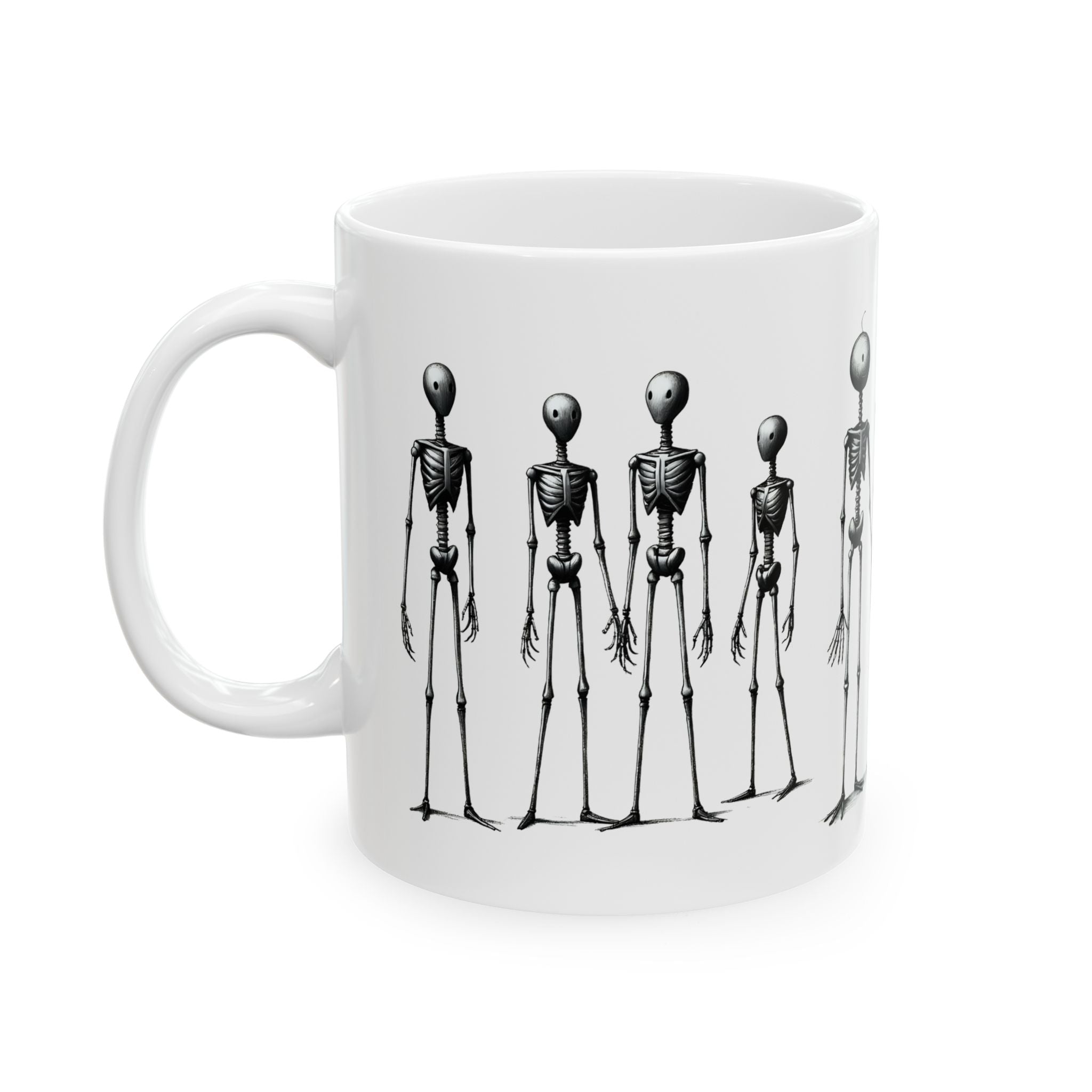 The Stick-To-It Species #19 White Ceramic Mug – Anatomy of Optimism Cup 11oz/15oz