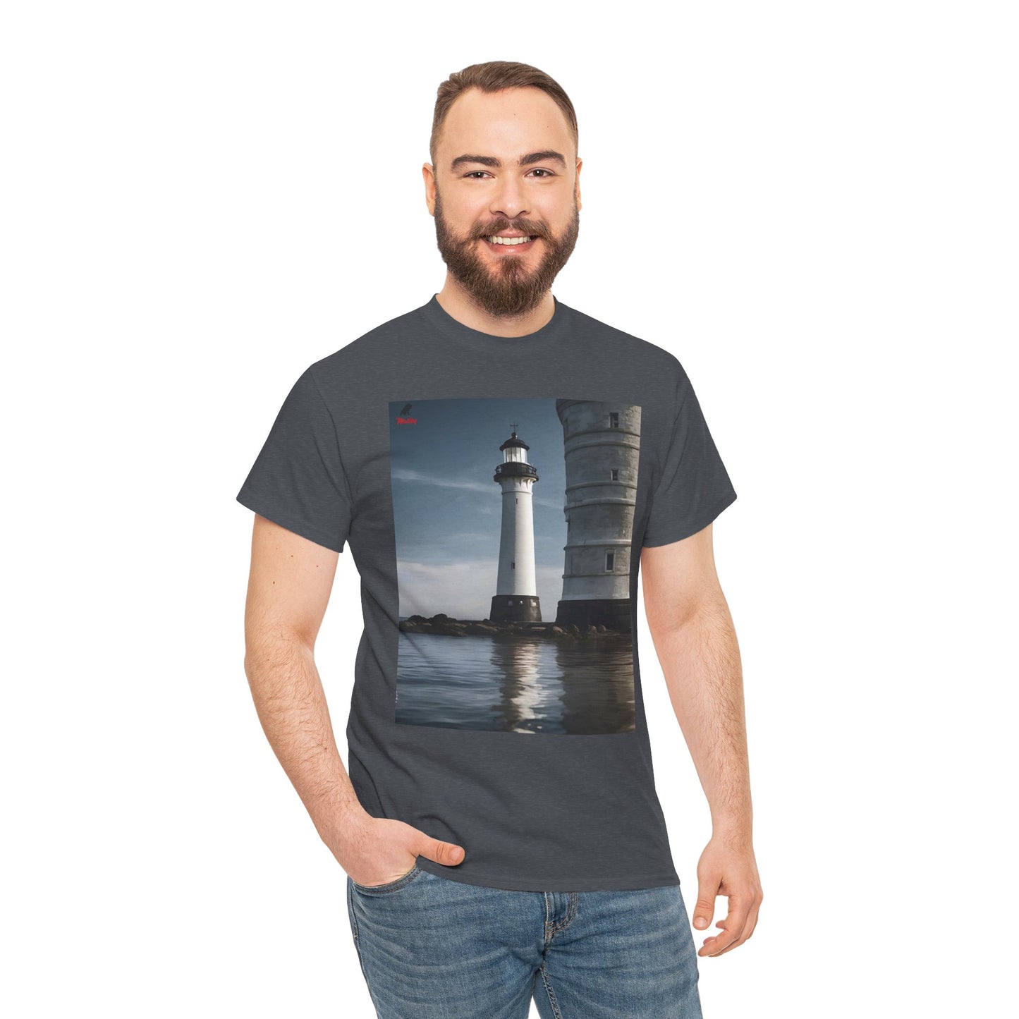 Lighthouse Unisex Heavy Cotton Tee