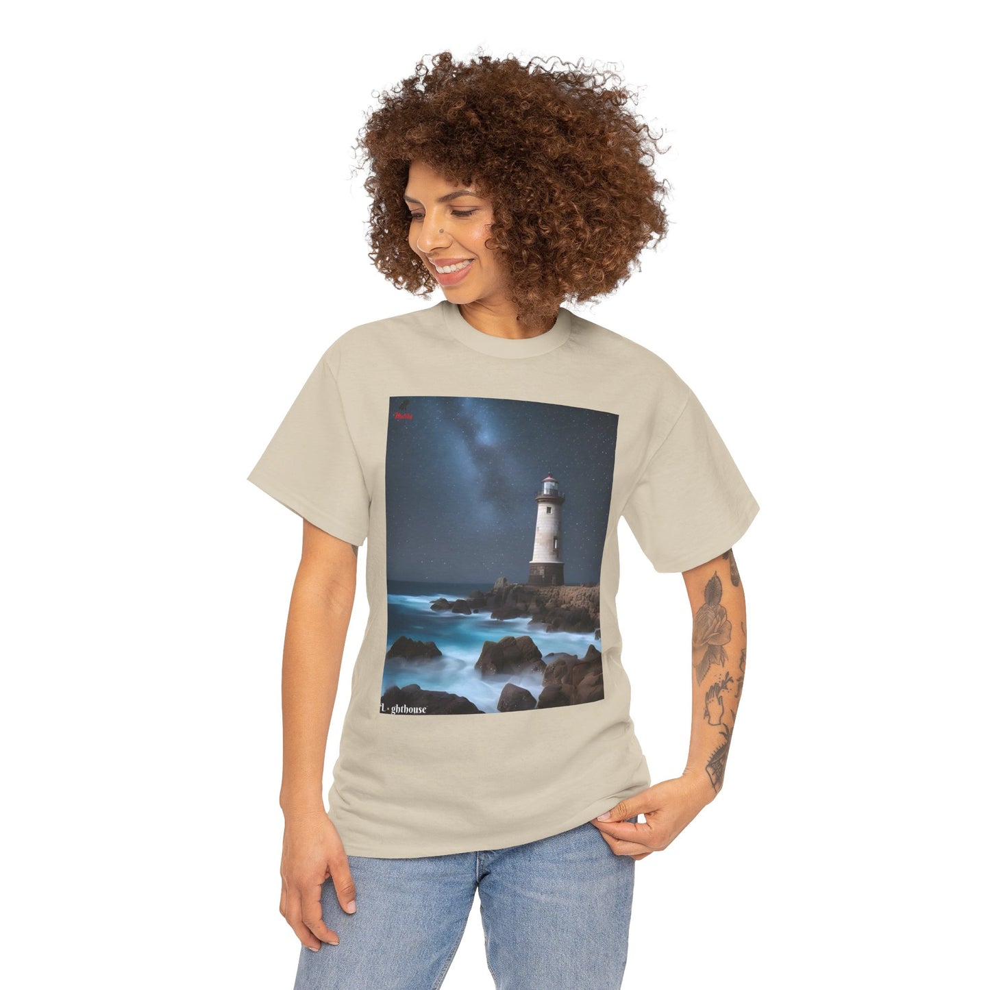 Lighthouse Unisex Heavy Cotton Tee