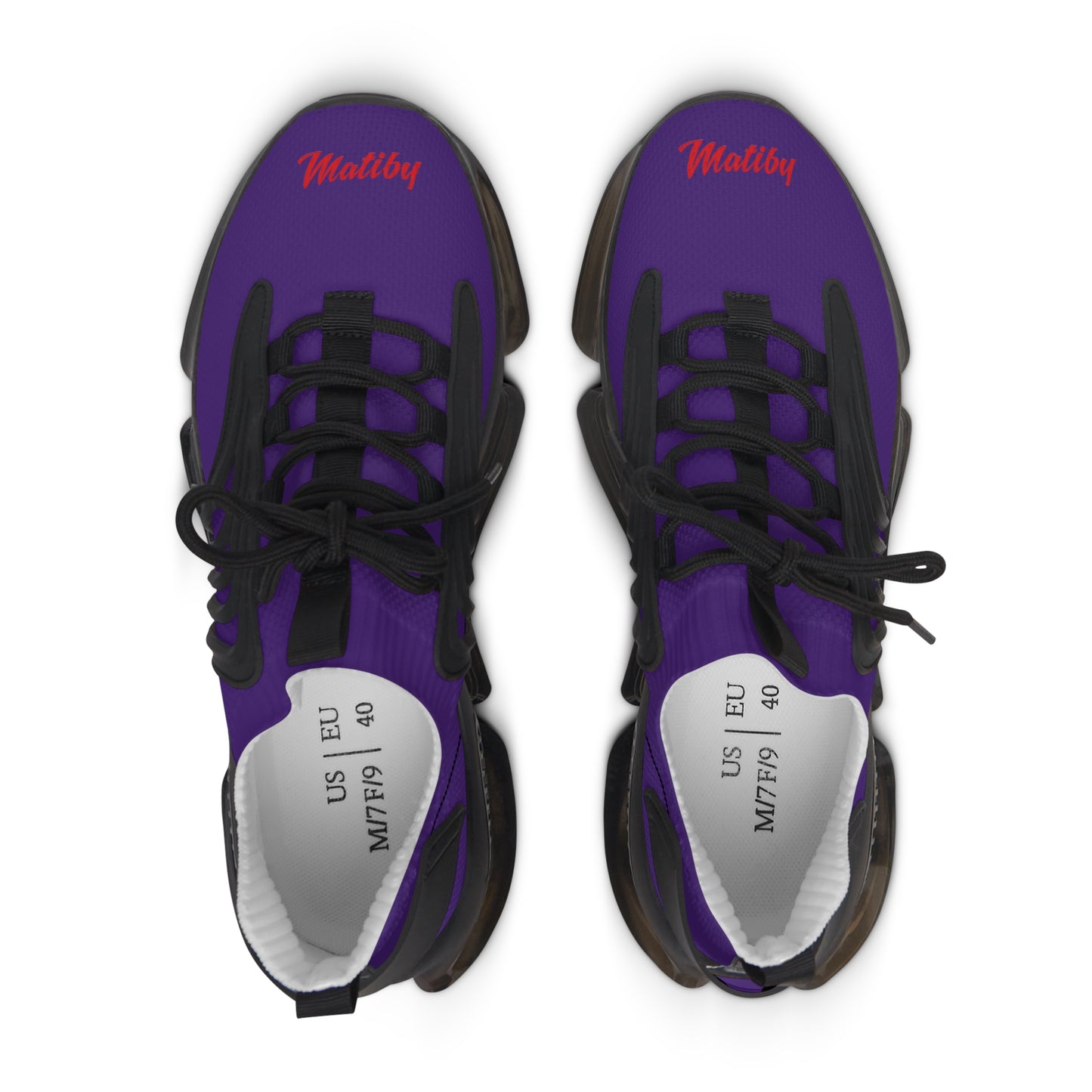 Women's Purple Mesh Sneakers