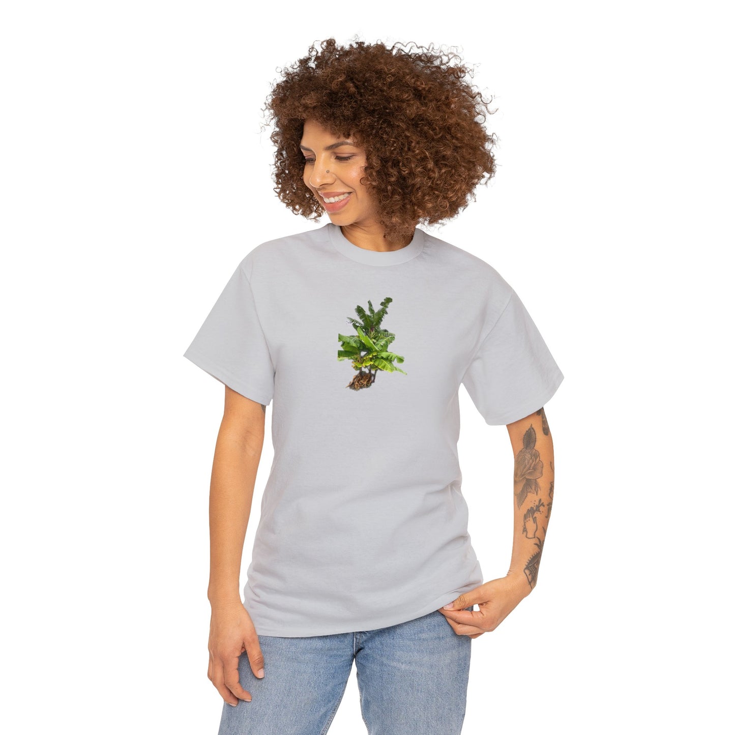 Matiby Floral Unisex Heavy Cotton Tee