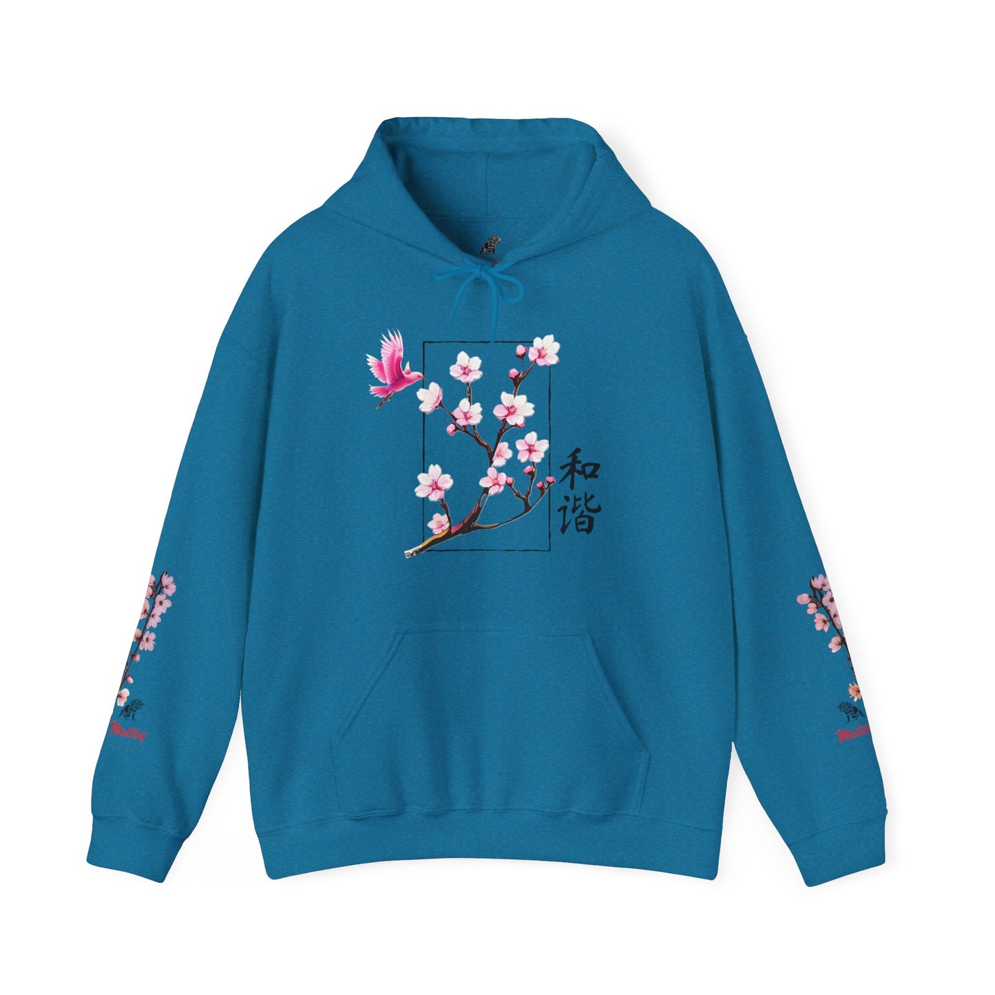 Japanese Cherry Blossom Unisex Heavy Blend™ Hooded Sweatshirt