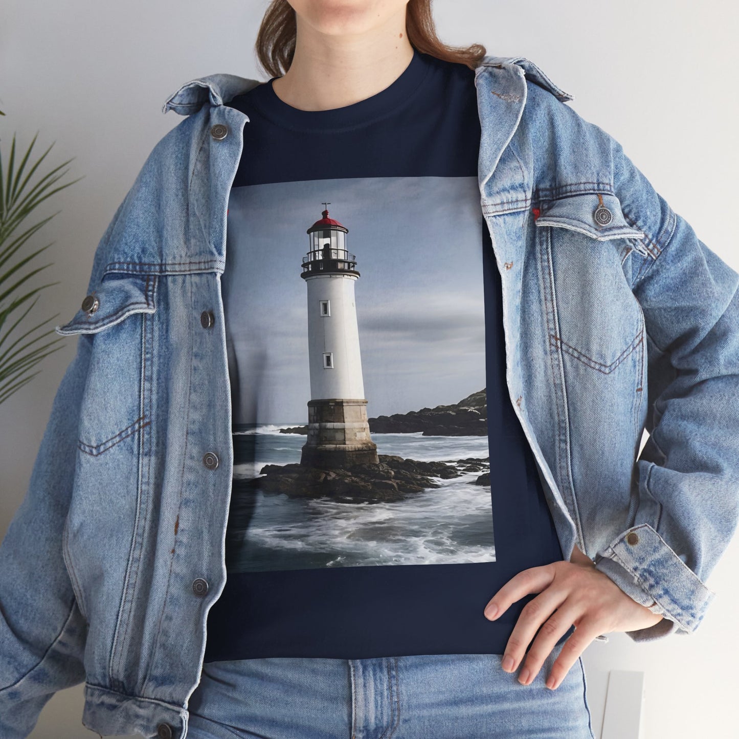 Lighthouse Unisex Heavy Cotton Tee