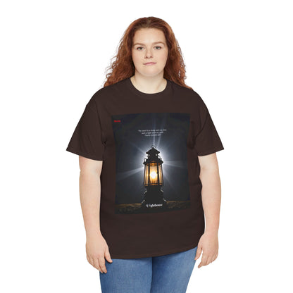 Lighthouse Psalm 119 Unisex Heavy Cotton Tee