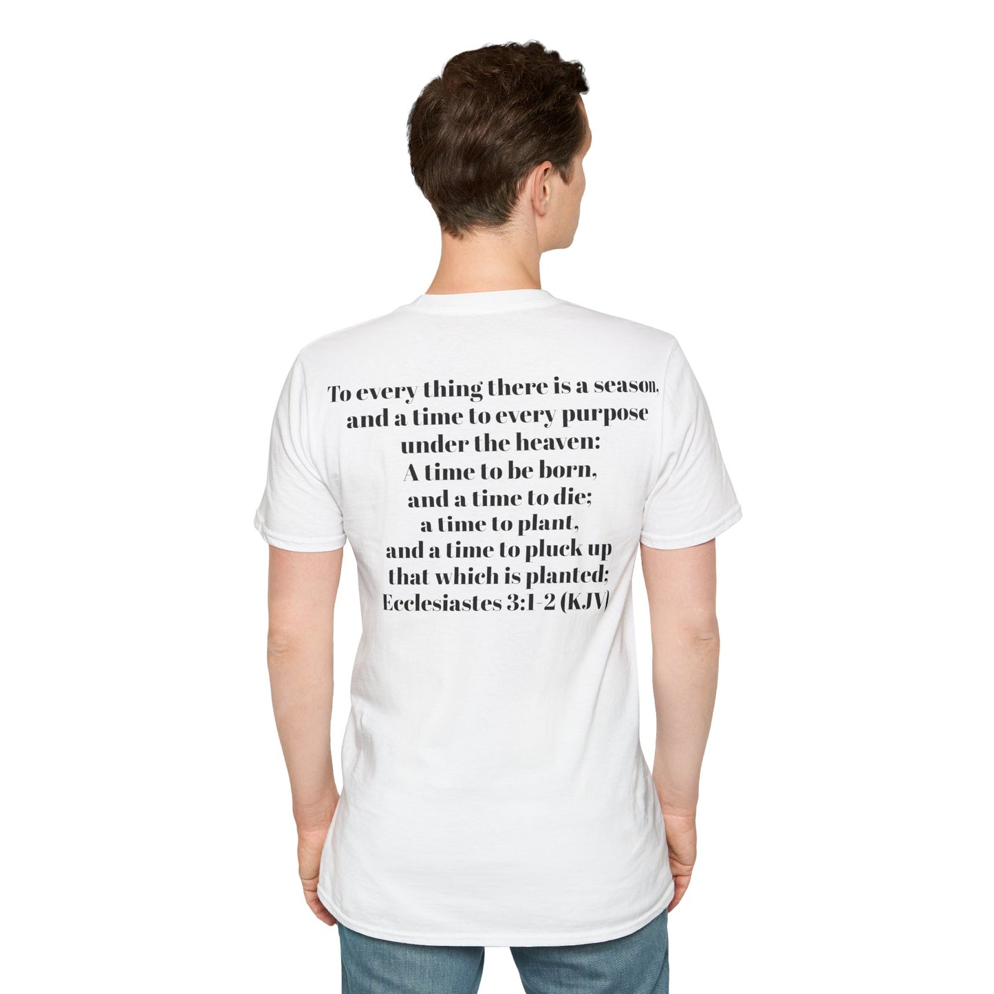 Bible Speaks Ecclesiastes 1:1-2 Unisex Softstyle T-Shirt