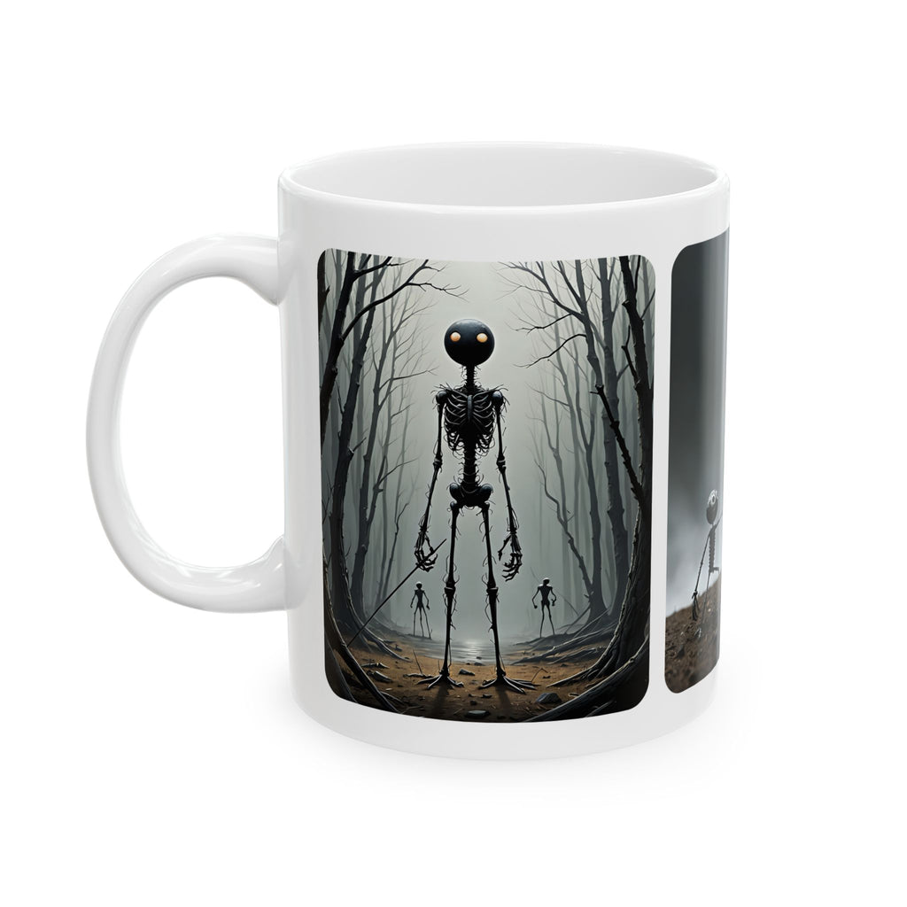 The Stick-To-It Species #1 White Ceramic Mug – Anatomy of Optimism Cup 11oz/15oz