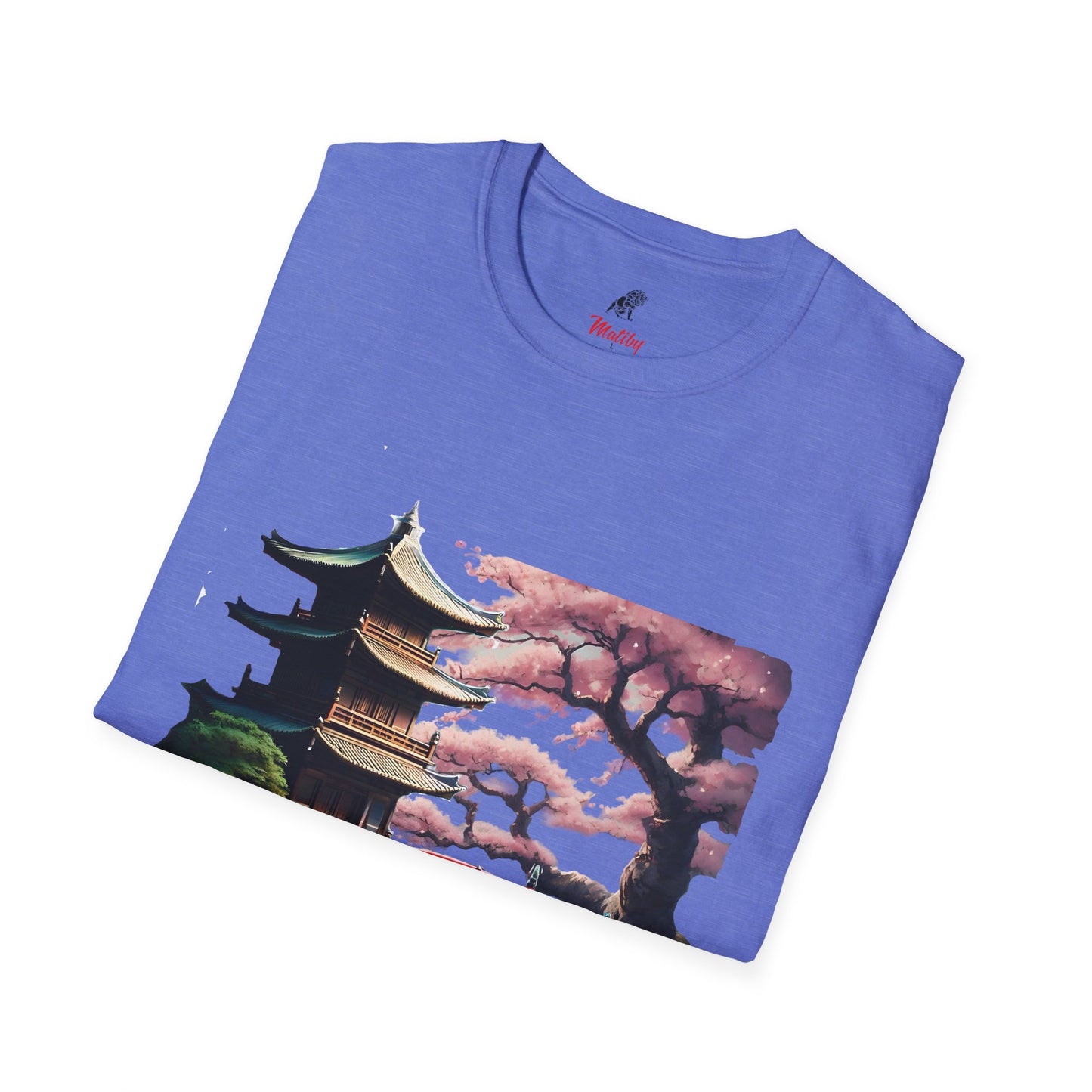 Japanese Landscape Unisex Softstyle T-Shirt