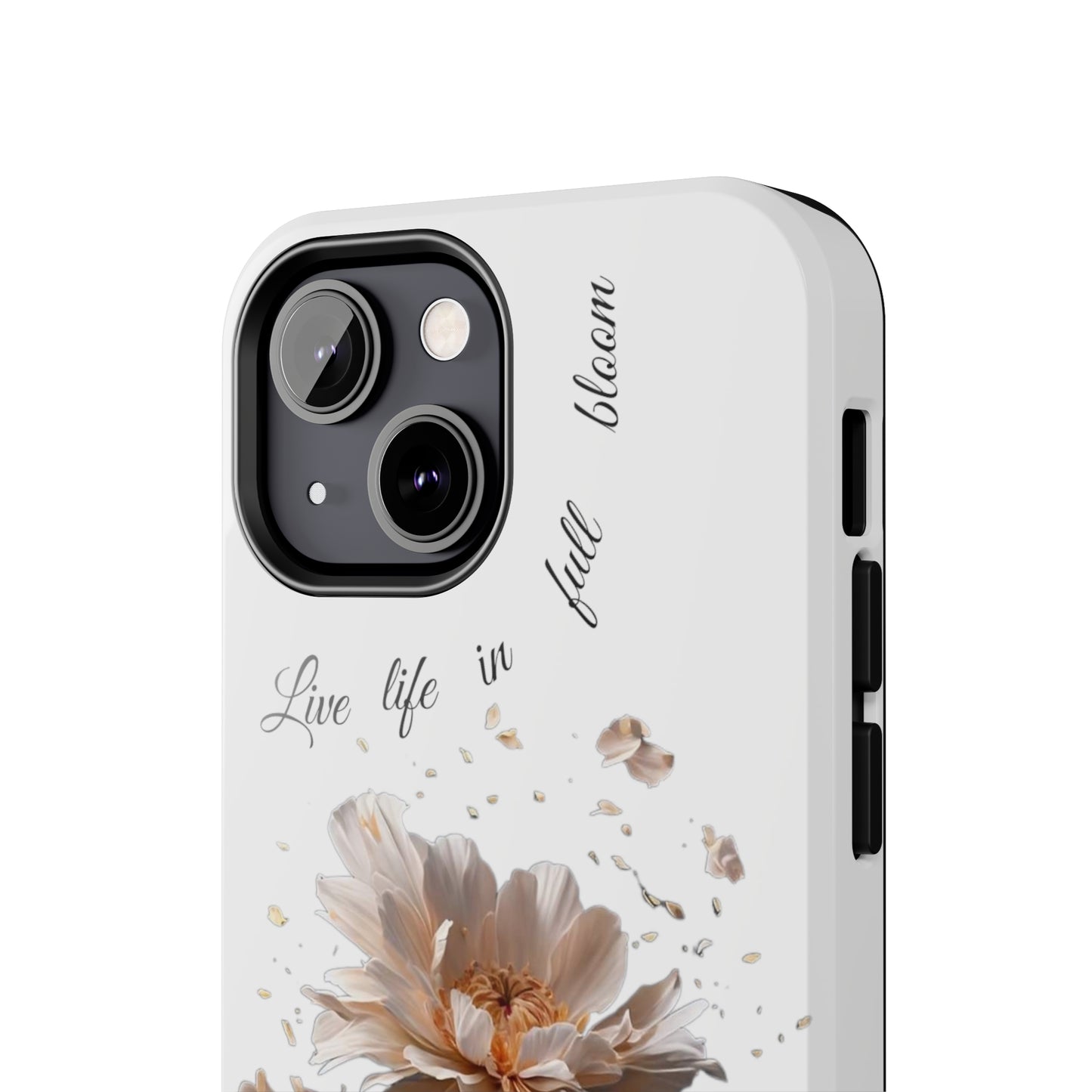 Matiby Amy's Special Flower Bloom White Tough Phone Cases