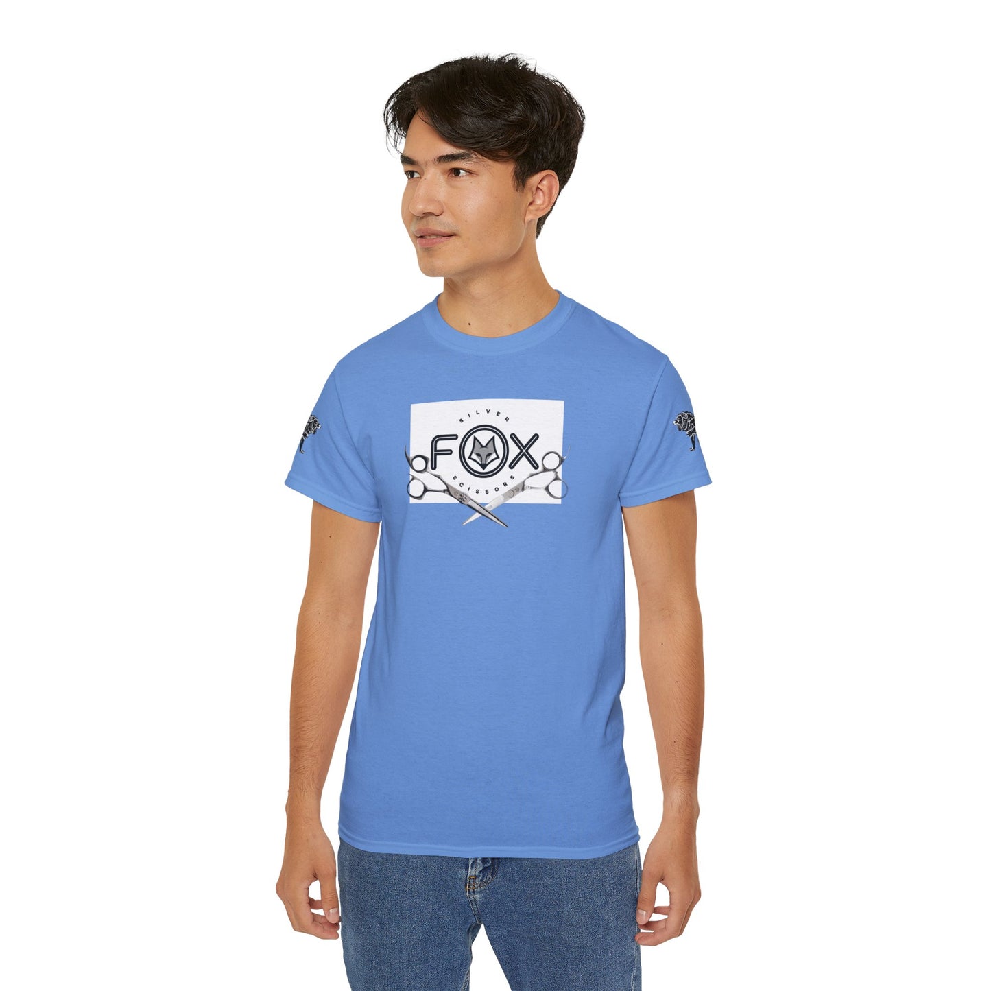 Matiby & Silver Fox Scissors Unisex Ultra Cotton Tee