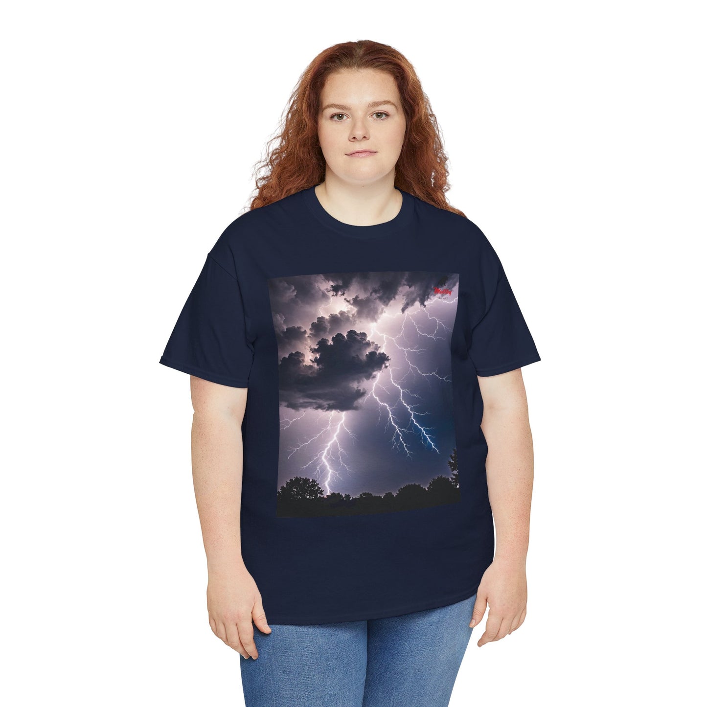 Lightning Style Unisex Heavy Cotton Tee