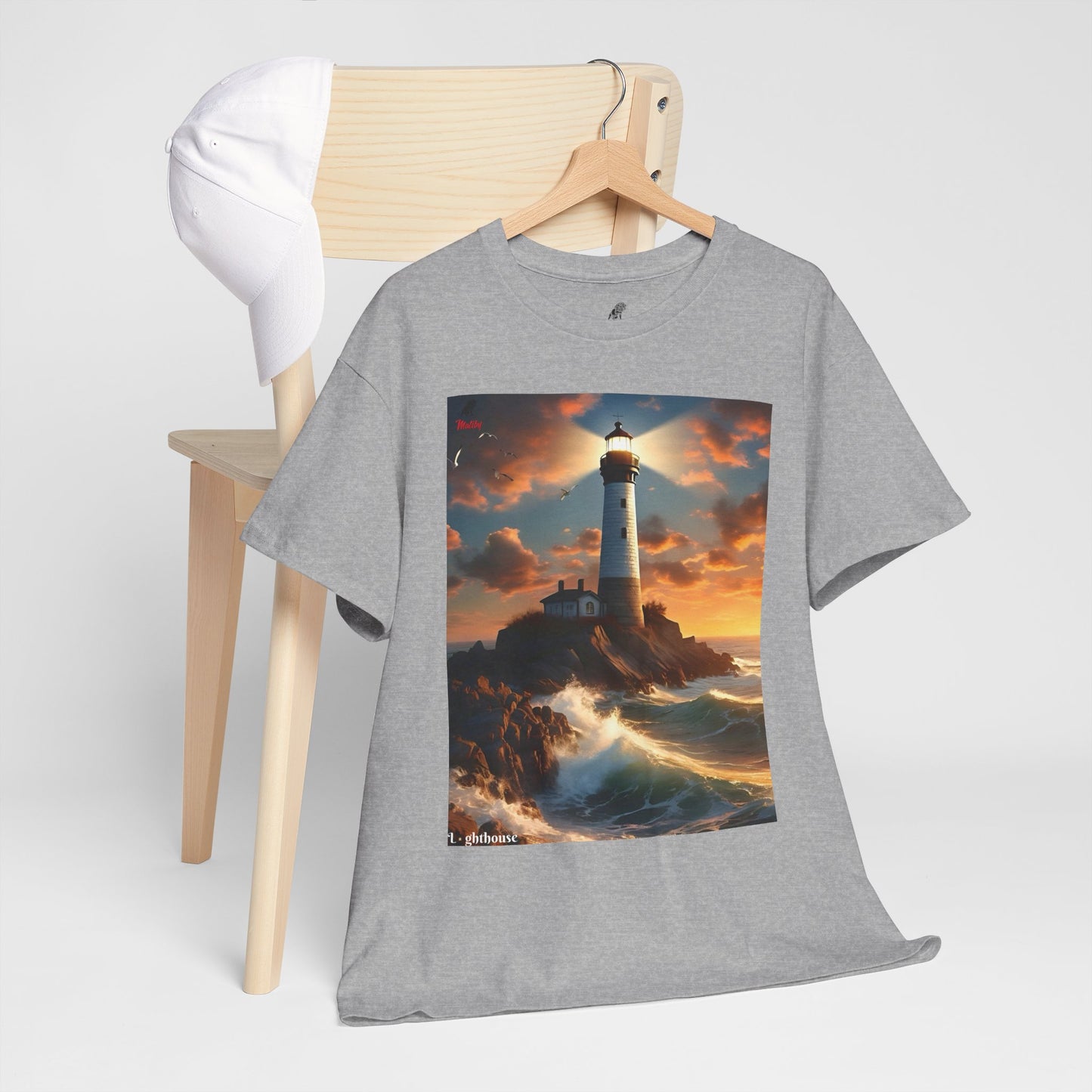 Lighthouse Unisex Heavy Cotton Tee