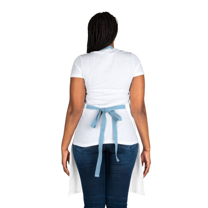 Matiby White Apron (AOP)