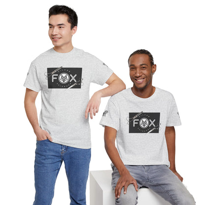 Silver Fox Scissors Unisex Heavy Cotton Tee