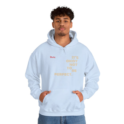 Matiby "It's okay not to be perfect" Unisex Heavy Blend™ Hooded Sweatshirt