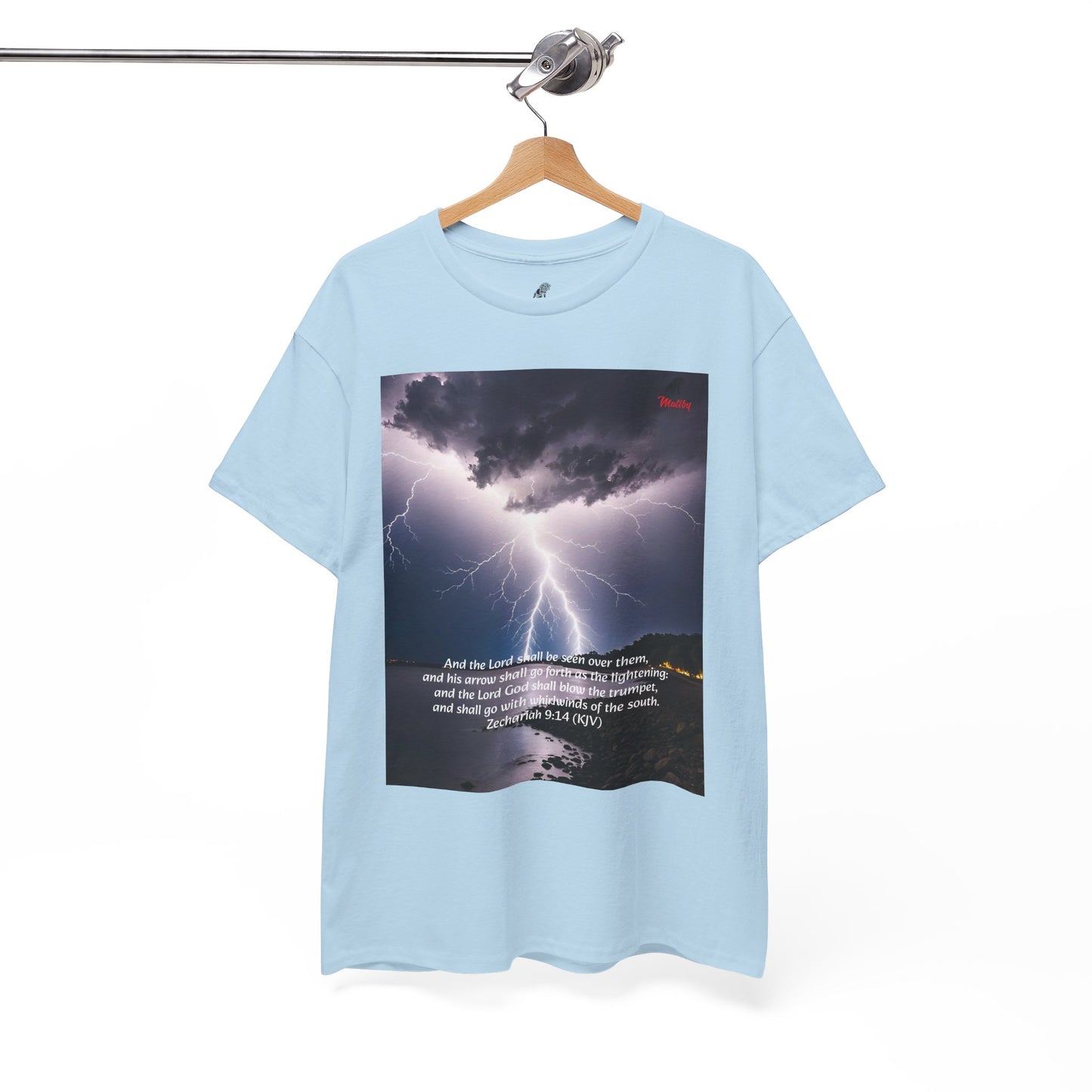 Lightning Style God's Arrow Unisex Heavy Cotton Tee