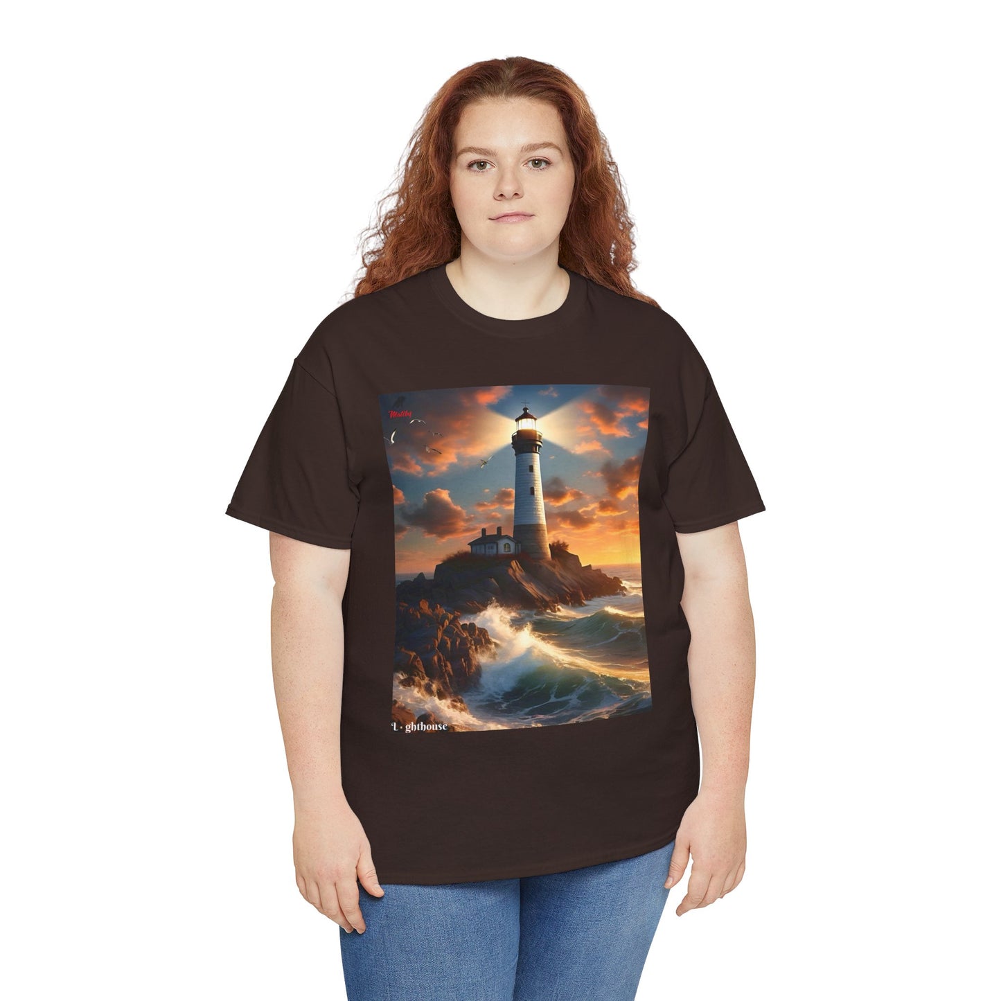 Lighthouse Unisex Heavy Cotton Tee