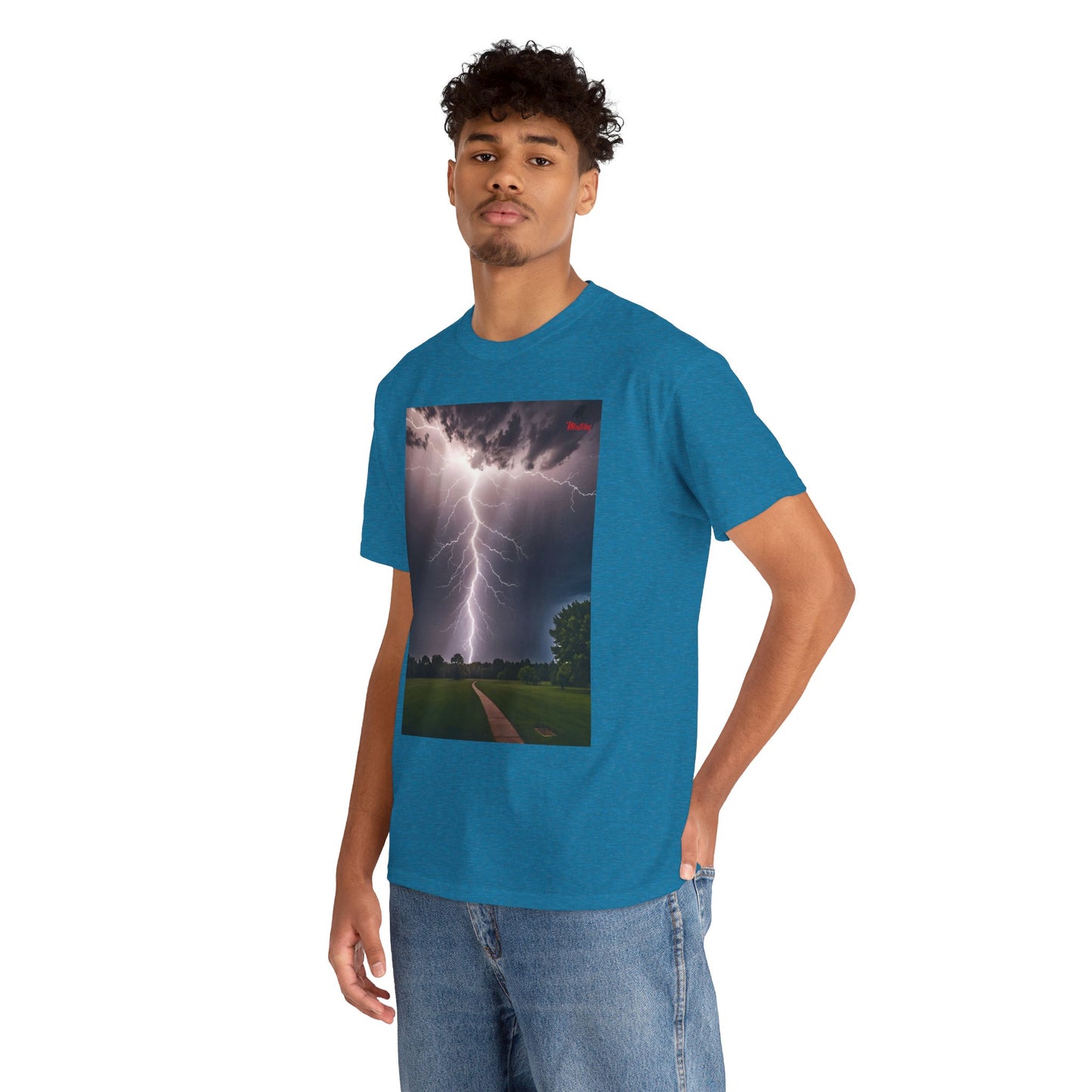 Lightning Style Unisex Heavy Cotton Tee