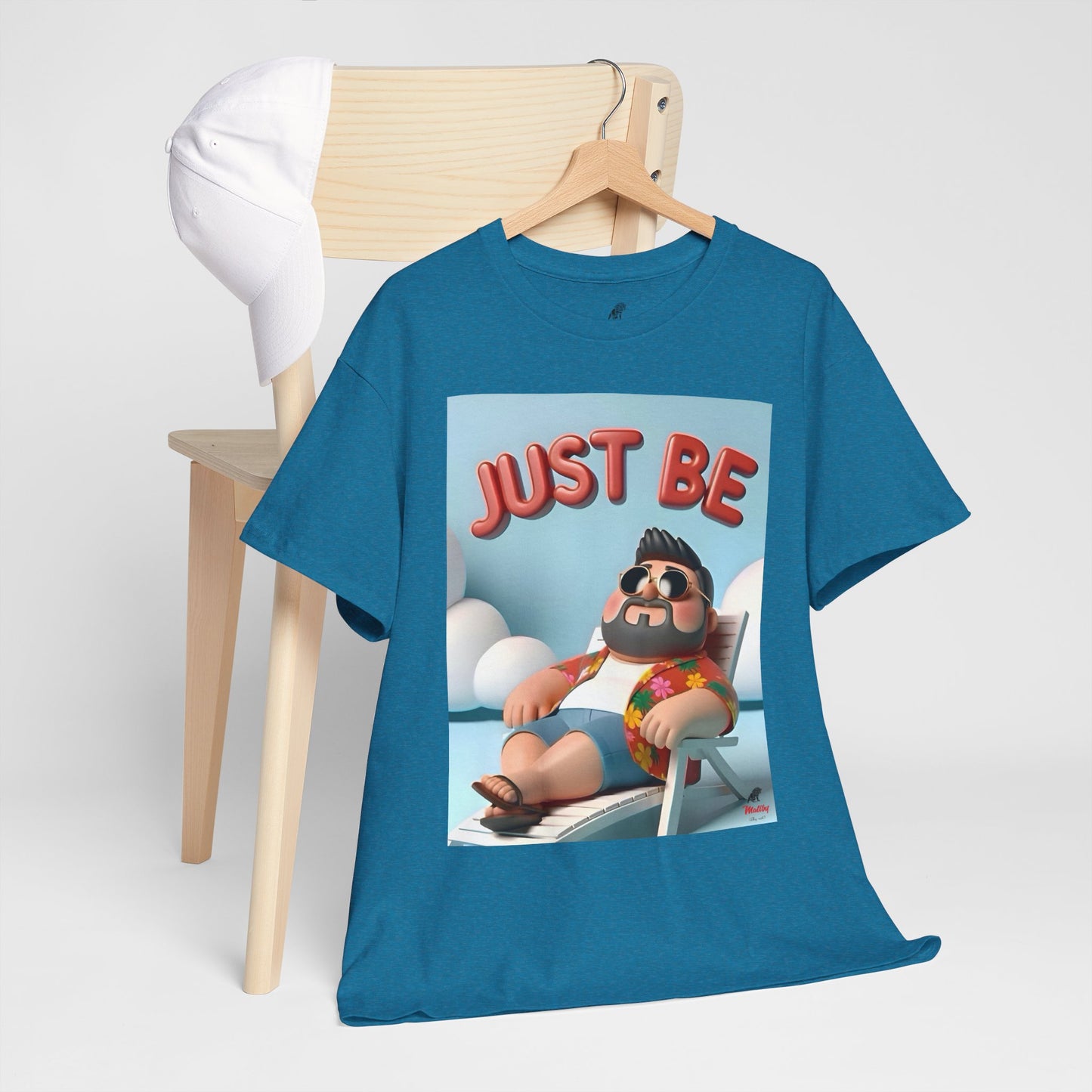 Just Be Unisex Heavy Cotton Tee