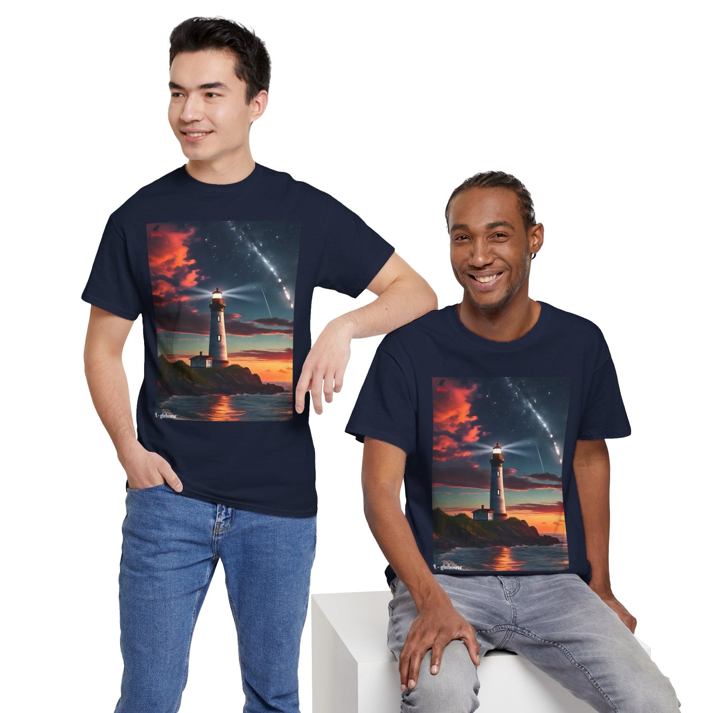 Lighthouse Unisex Heavy Cotton Tee