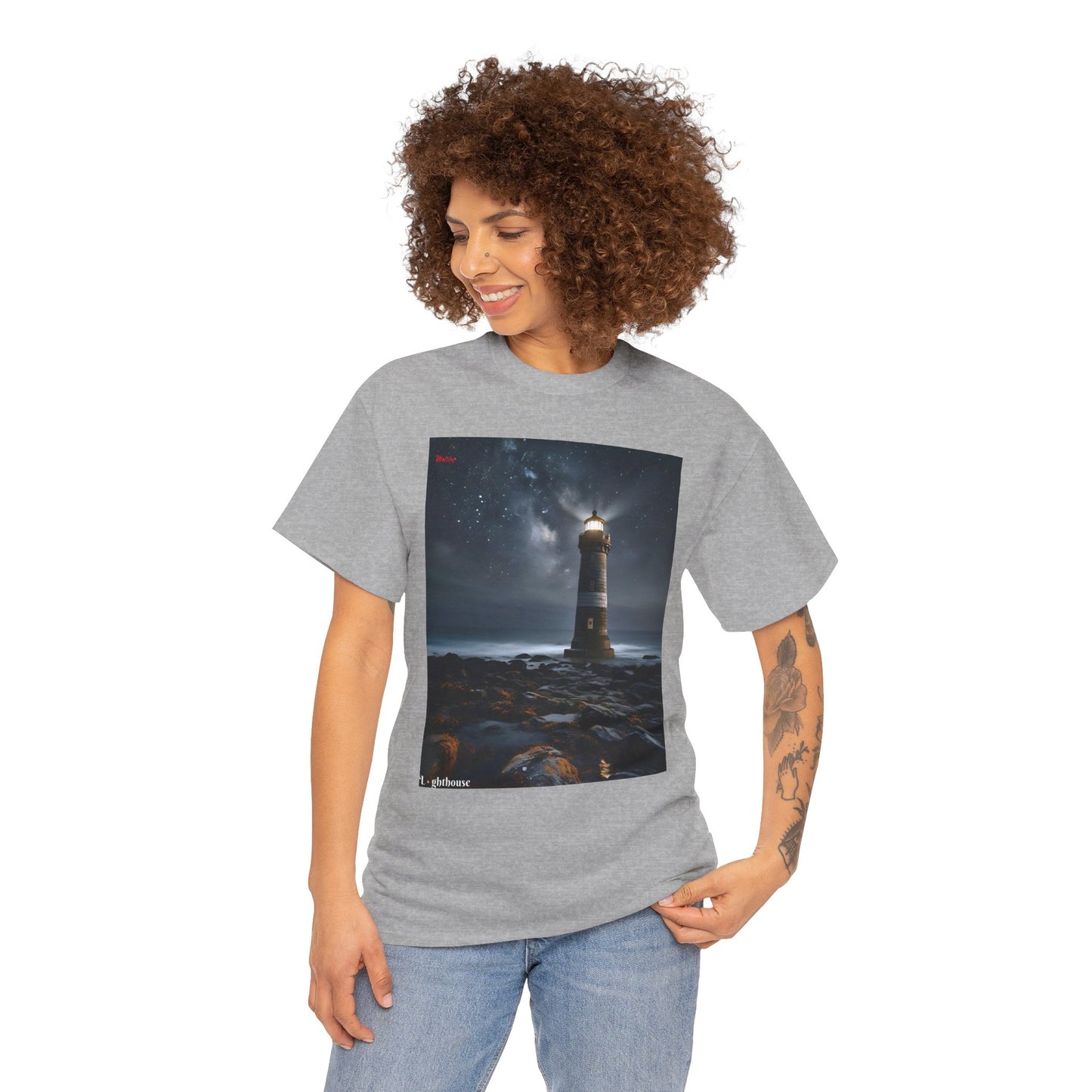 Lighthouse Unisex Heavy Cotton Tee