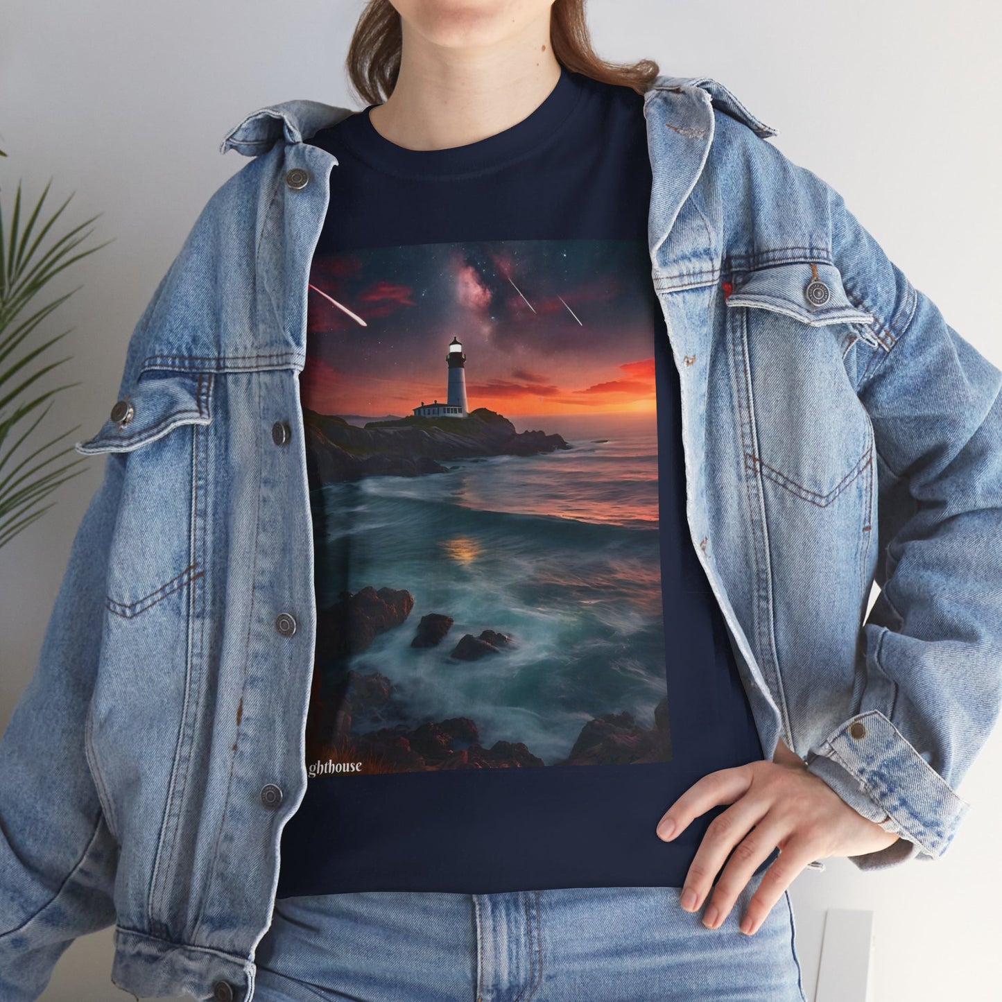 Lighthouse Unisex Heavy Cotton Tee