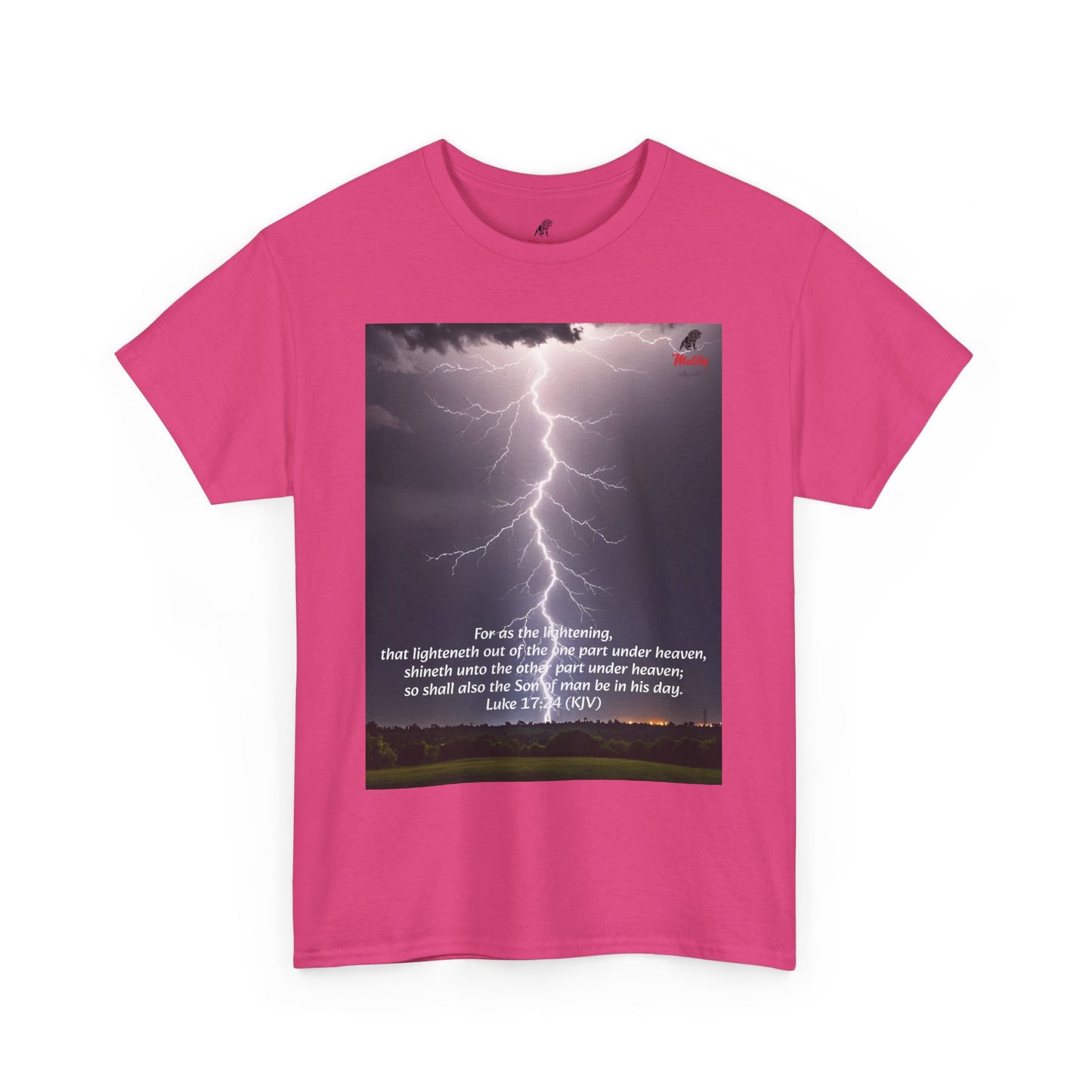 Lightning Style Son of man Unisex Heavy Cotton Tee