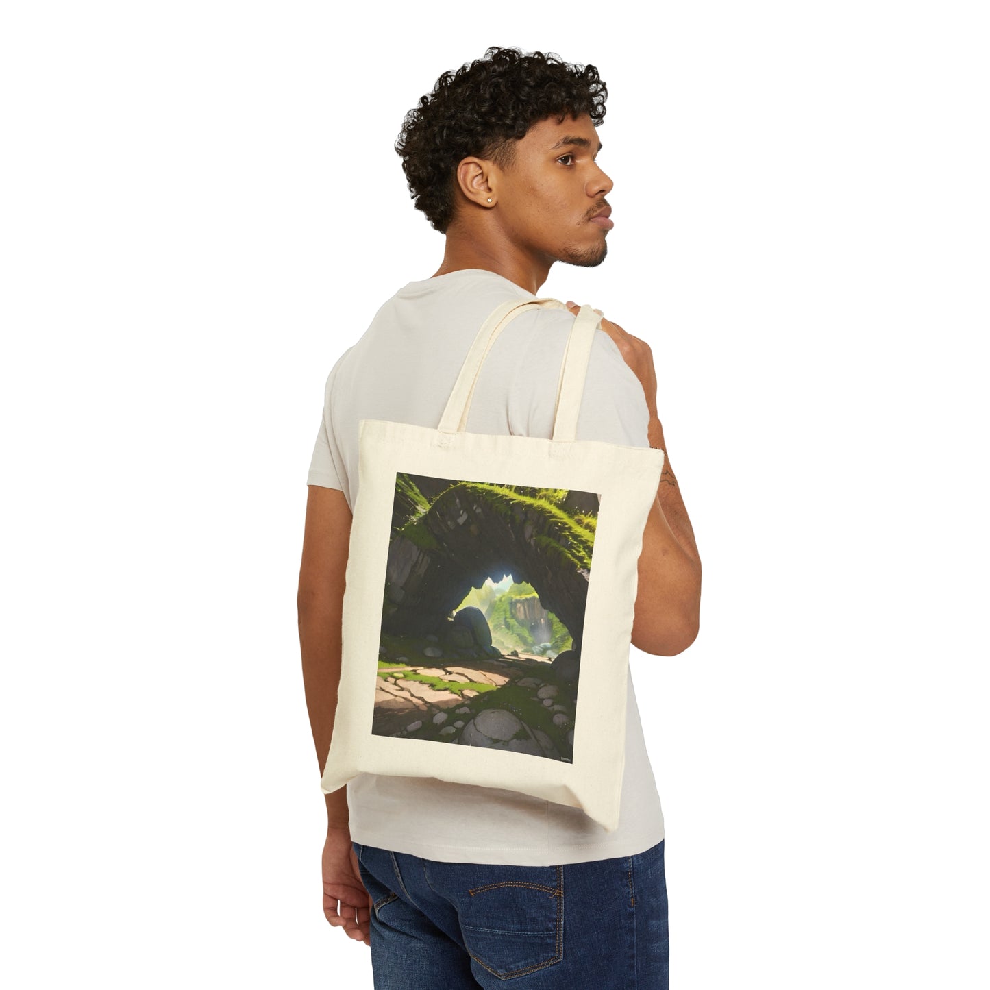 Artzy Cotton Canvas Tote Bag