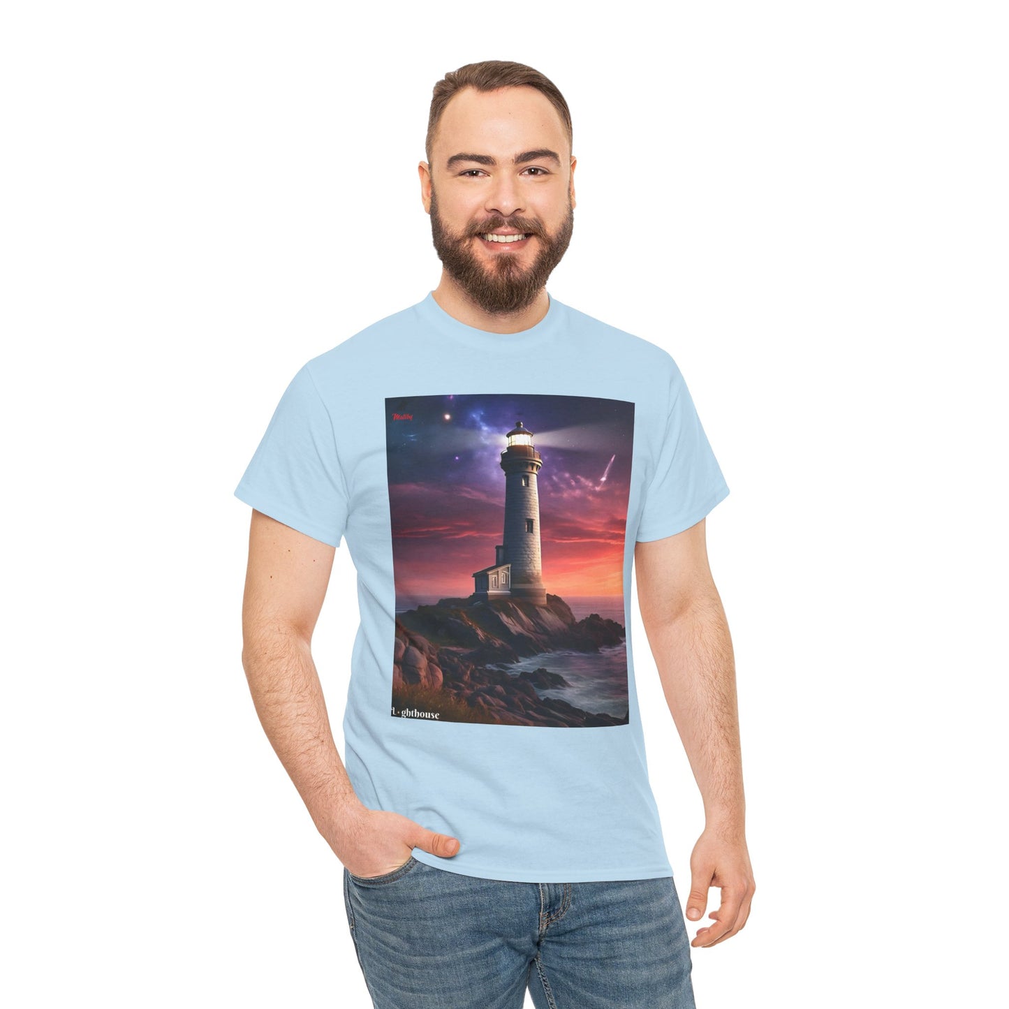 Lighthouse Unisex Heavy Cotton Tee