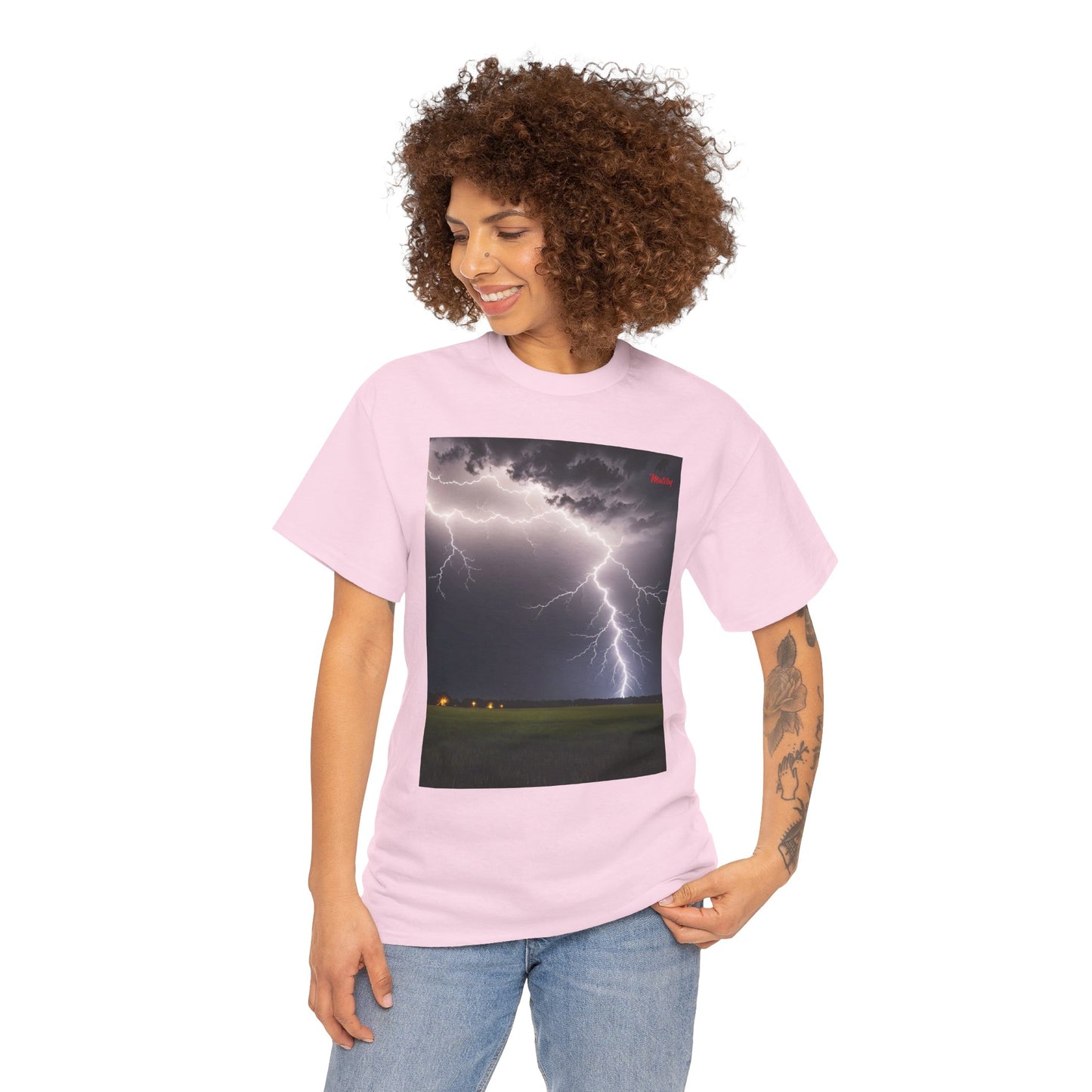 Lightning Style Unisex Heavy Cotton Tee