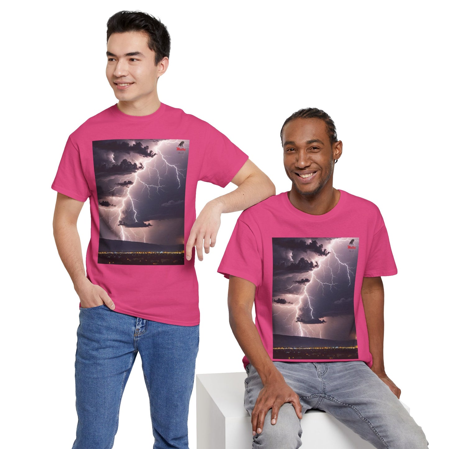 Lightning Style Unisex Heavy Cotton Tee