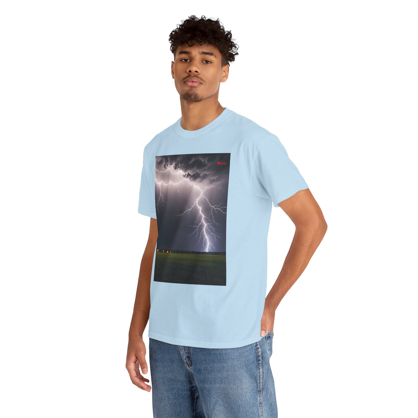 Lightning Style Unisex Heavy Cotton Tee