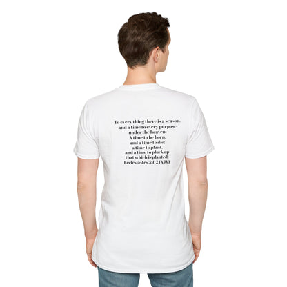 Bible Speaks Ecclesiastes 3:1-2 Unisex Softstyle T-Shirt