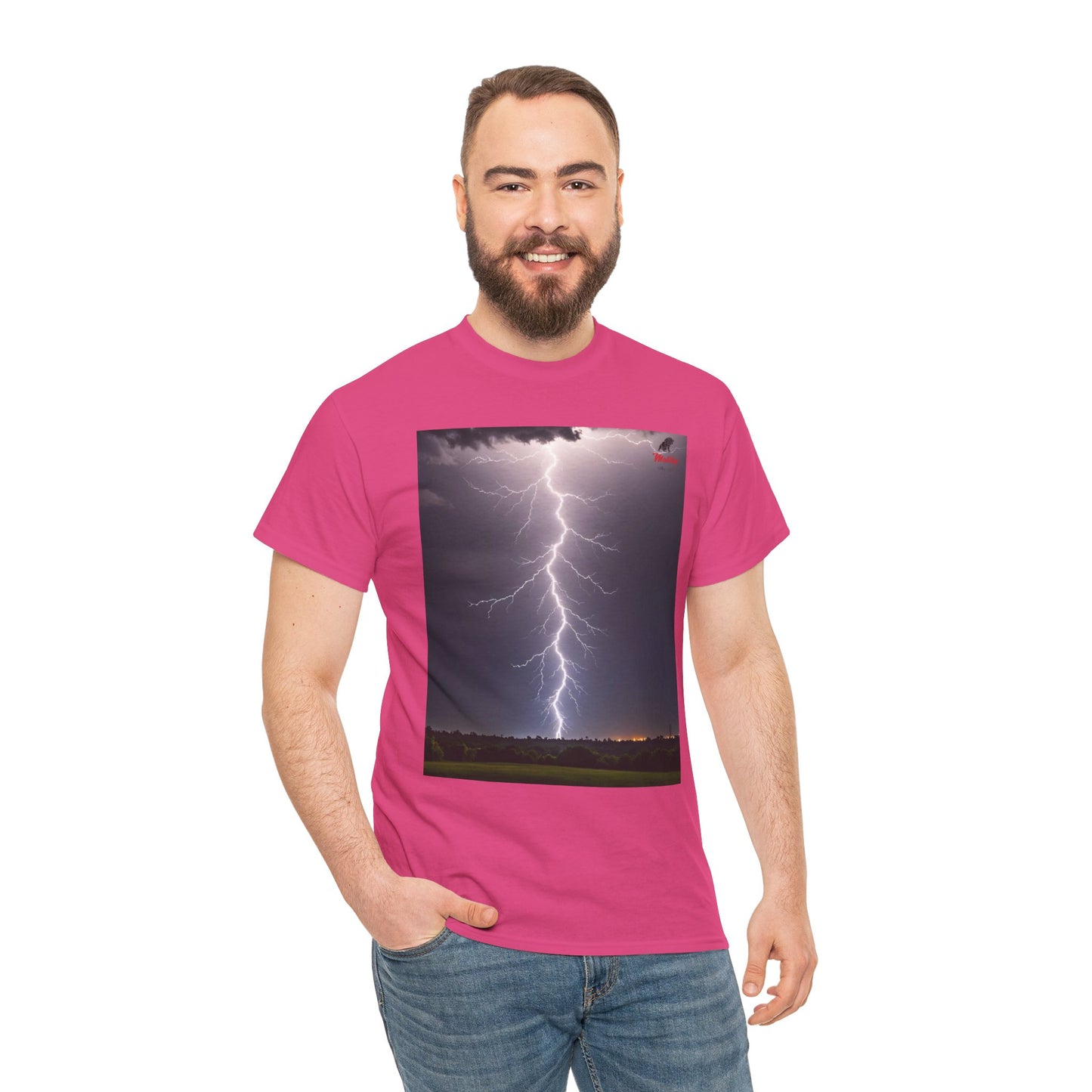 Lightning Style Unisex Heavy Cotton Tee