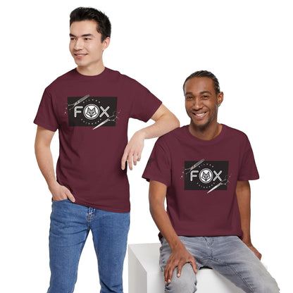 Silver Fox Scissors Unisex Heavy Cotton Tee