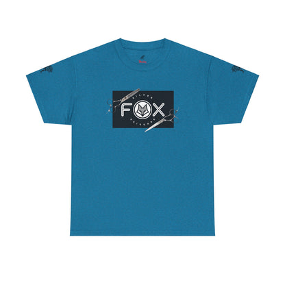 Silver Fox Scissors Unisex Heavy Cotton Tee