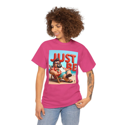 Just Be Unisex Heavy Cotton Tee