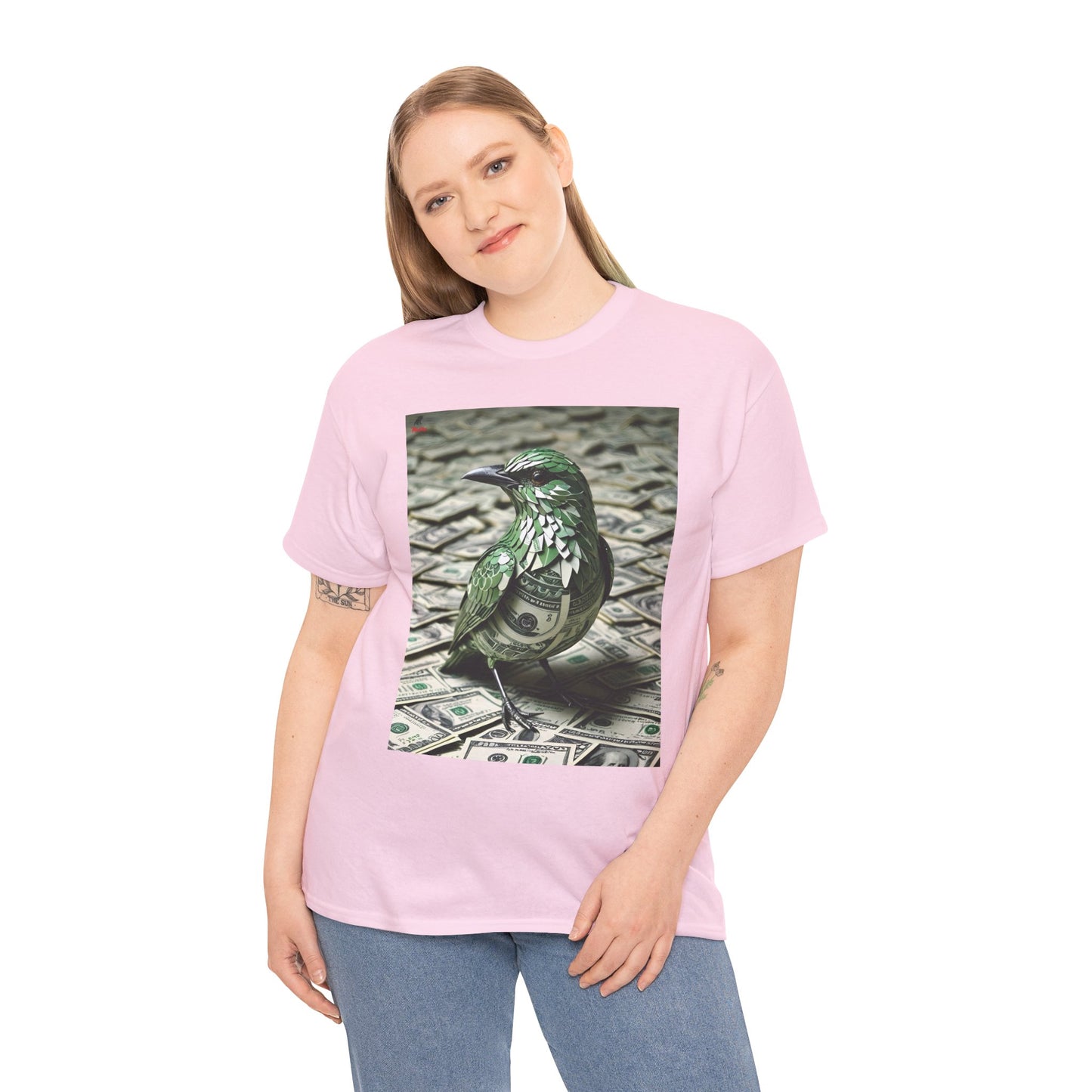 M$ney Bird Heavy Cotton Tee