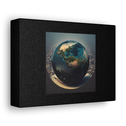 Matiby Worlds Black Canvas Gallery Wraps