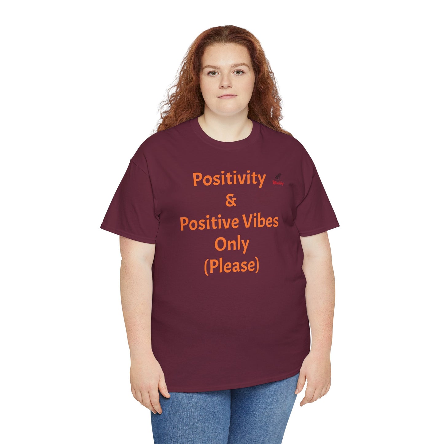 Positivity Unisex Heavy Cotton Tee