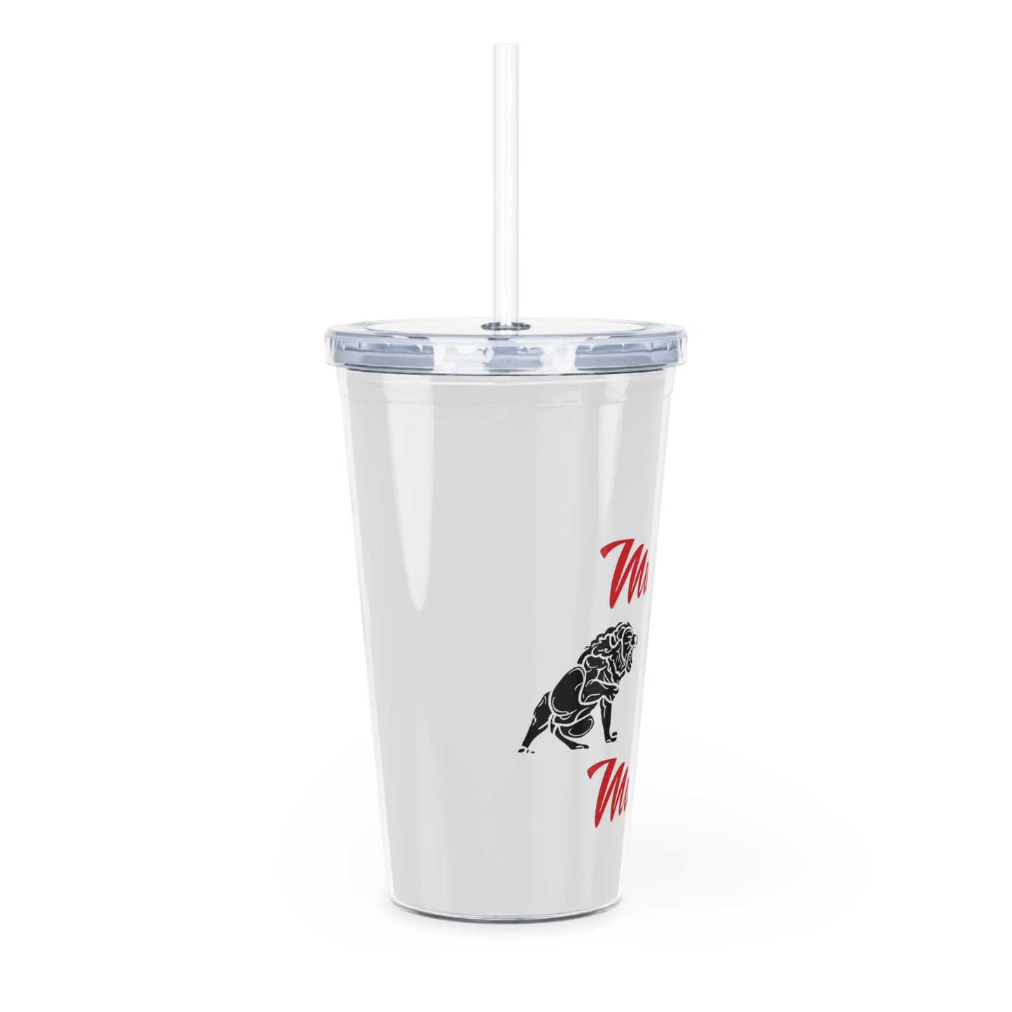 Matiby Plastic Tumbler with Straw