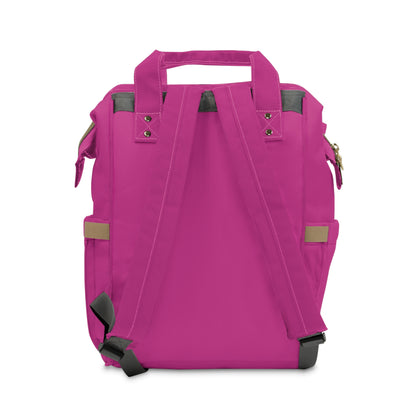 Multifunctional Diaper Backpack Pink