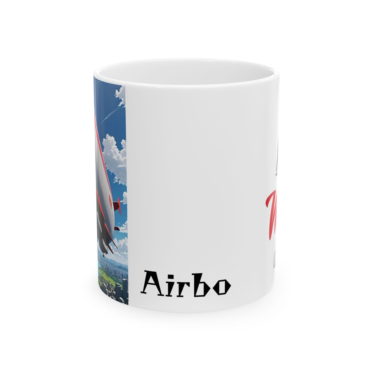 Matiby Airbo Ceramic Mug, (11oz, 15oz)