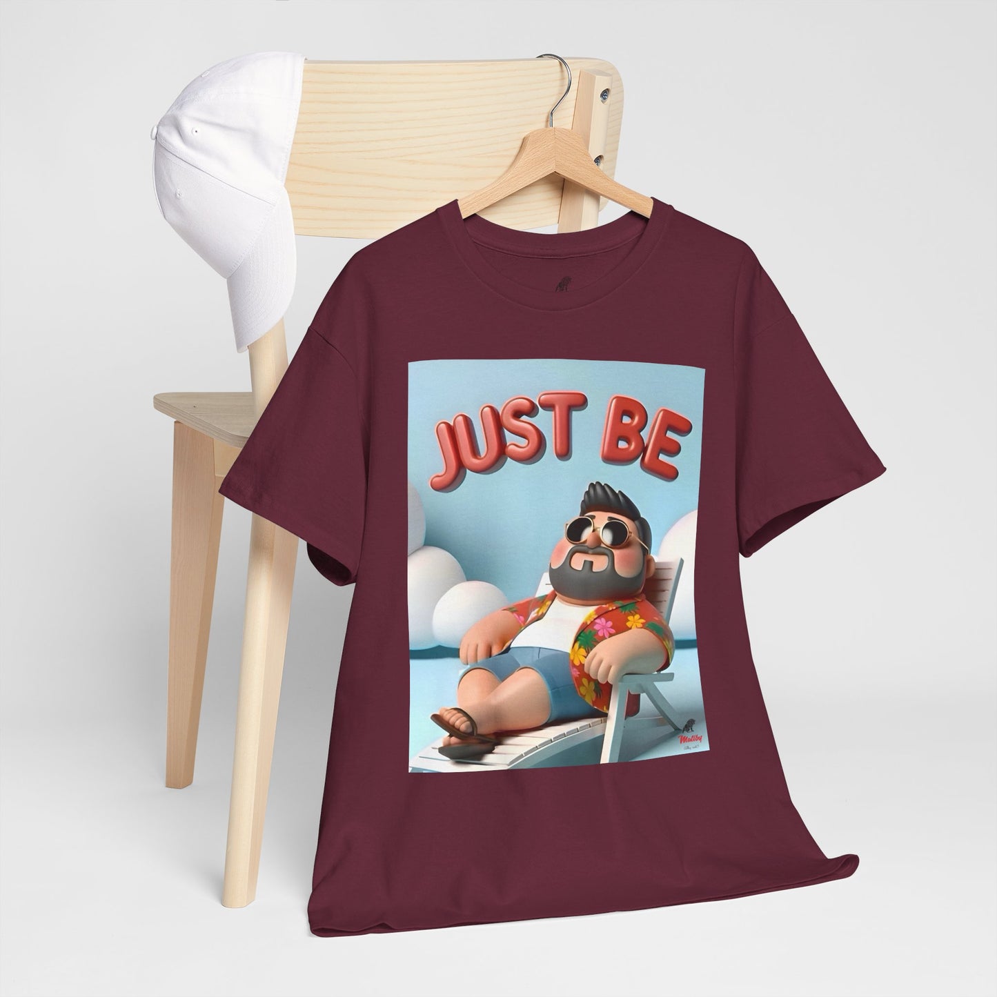 Just Be Unisex Heavy Cotton Tee