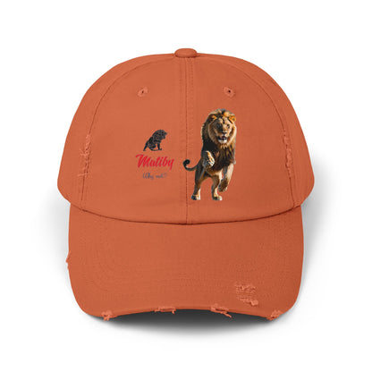 Matiby Lion Unisex Distressed Cap