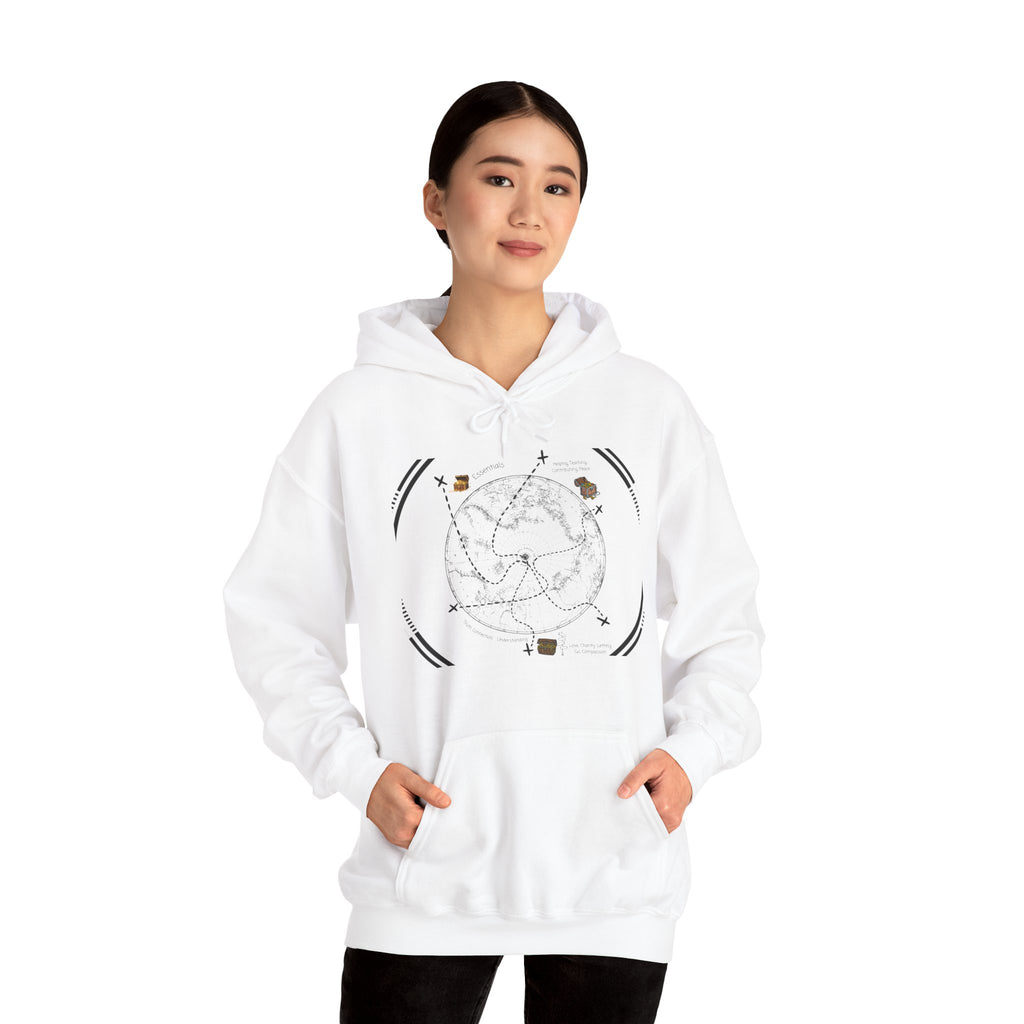 The Essential Paths #1 Hooded Sweatshirt — Global Hope, Community & Faith Hoody
