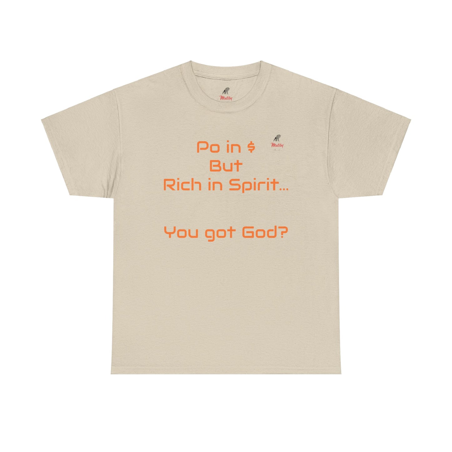 Po in $ Unisex Heavy Cotton Tee