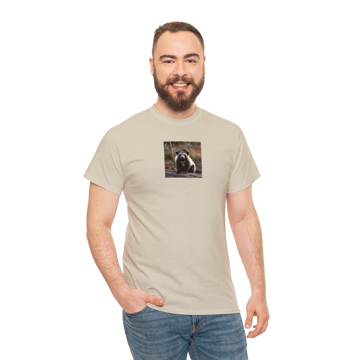 Matiby Honey Badger Unisex Heavy Cotton Tee