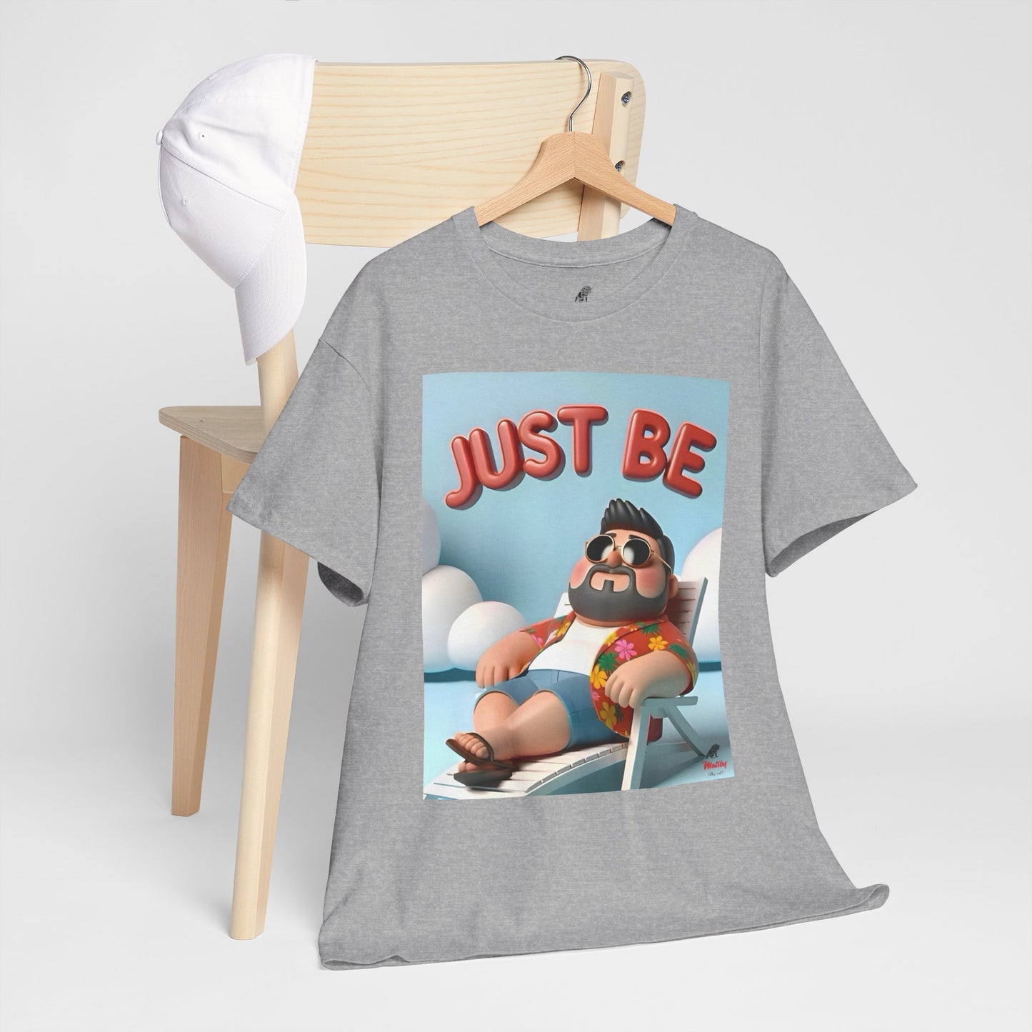 Just Be Unisex Heavy Cotton Tee