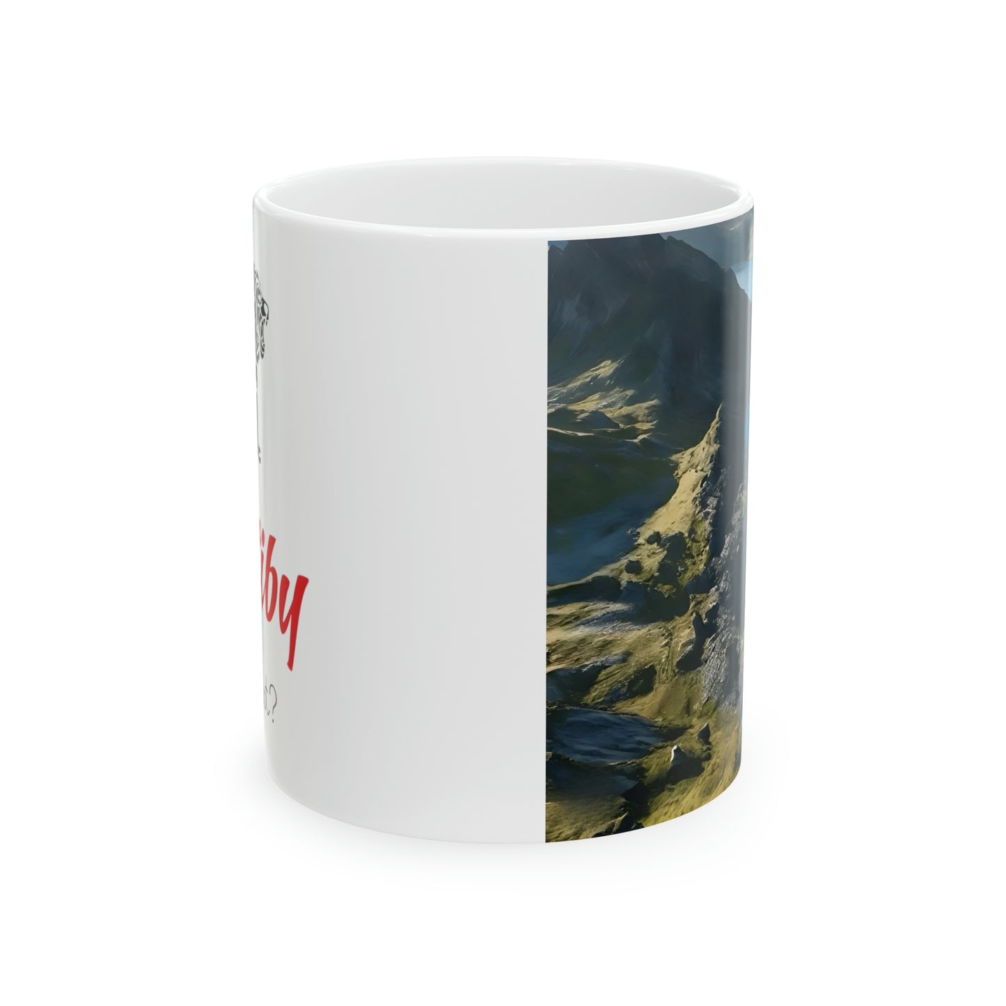 Matiby Artzy Ceramic Mug, 11oz