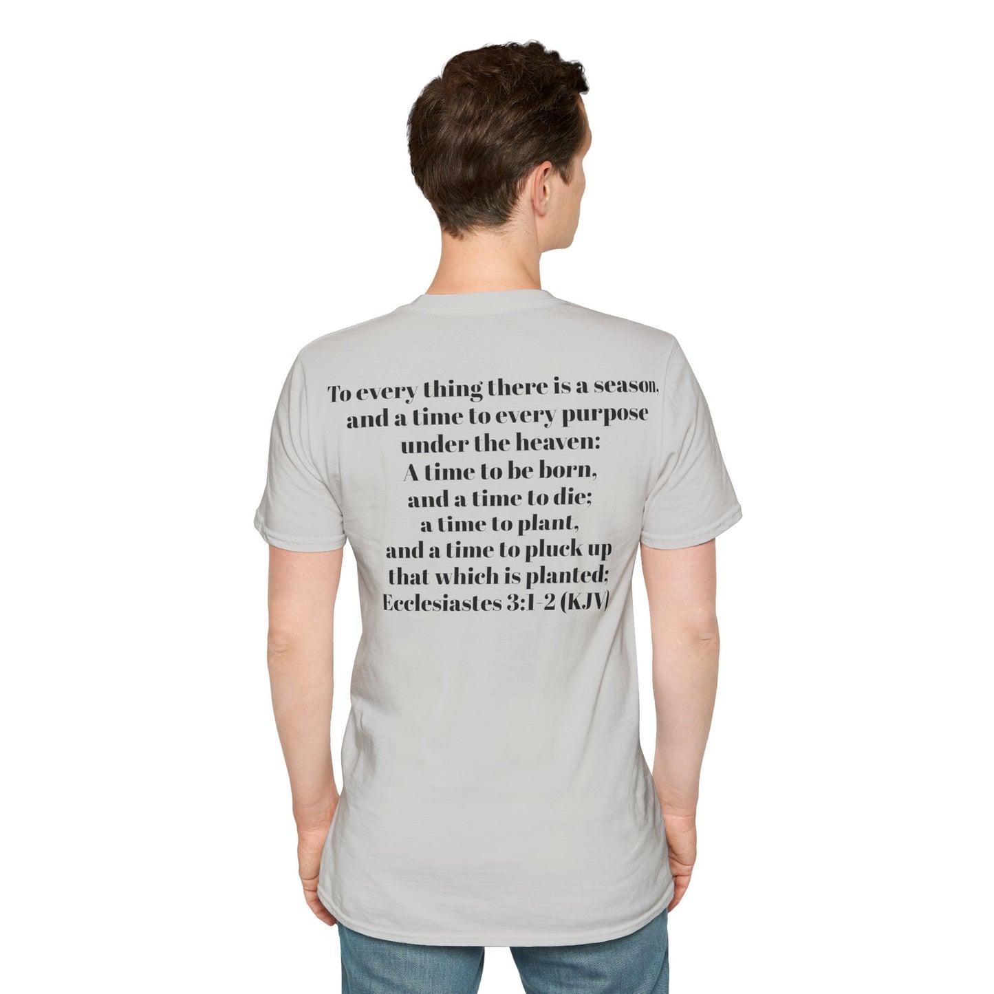 Bible Speaks Ecclesiastes 1:1-2 Unisex Softstyle T-Shirt